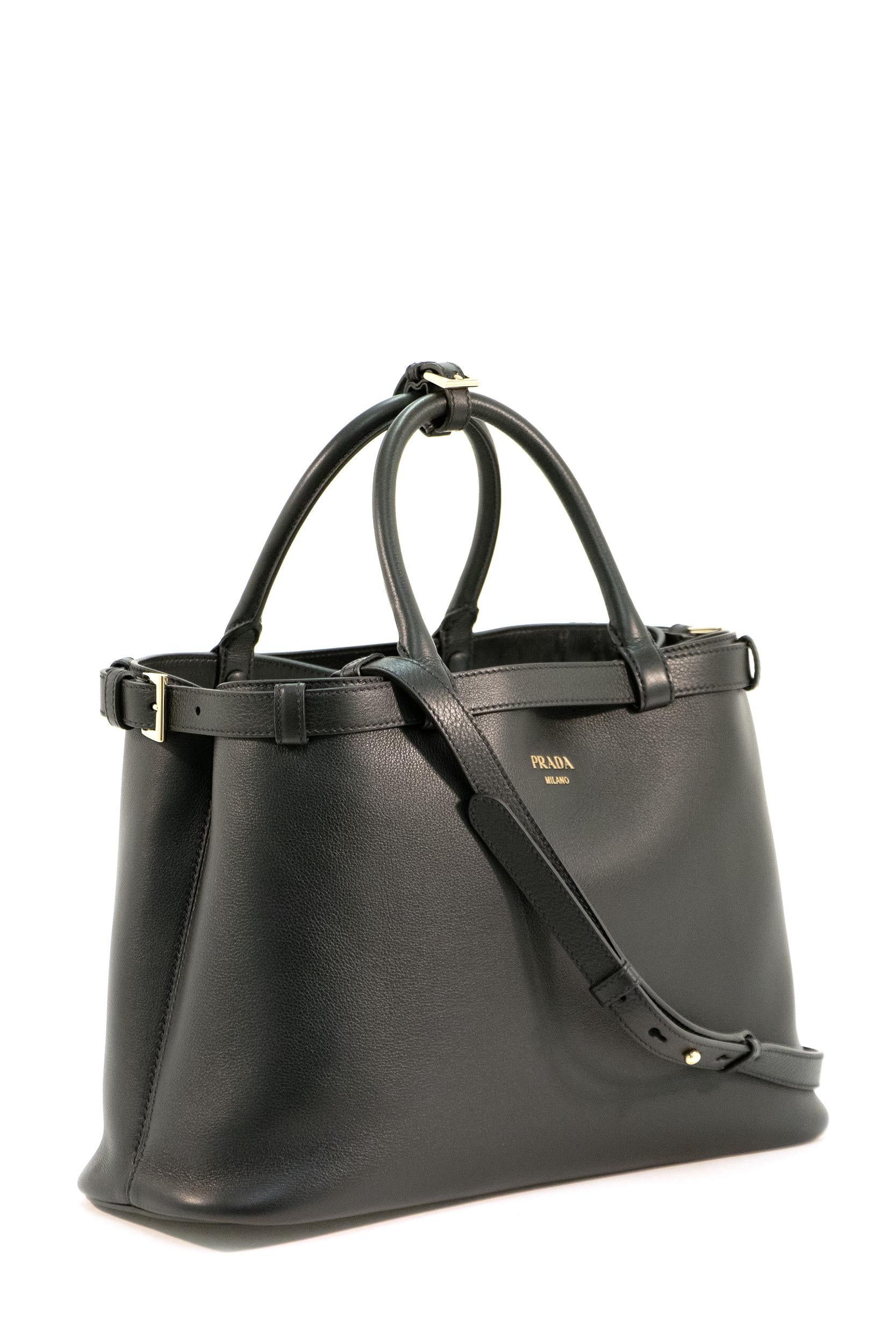 Borsa Buckle<BR/> 1BA417 2CYS F0002 PRADA