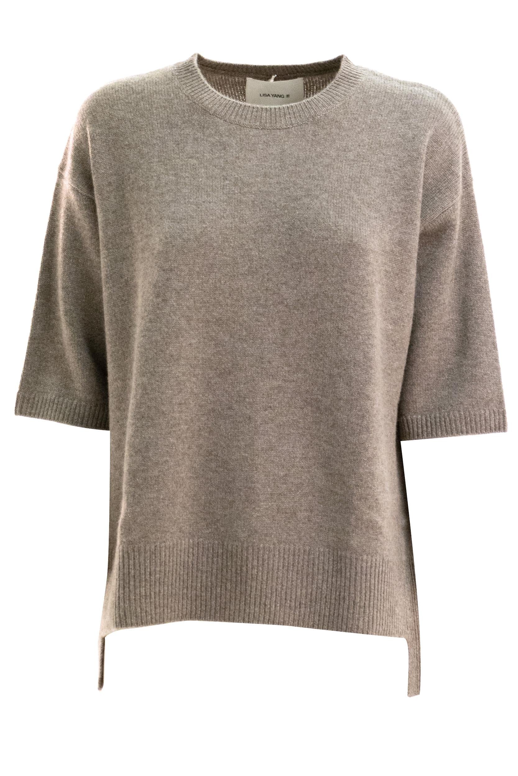 Maglia The Camille Cashmere Marrone<BR/> 202121 TRUFFLE LISA YANG