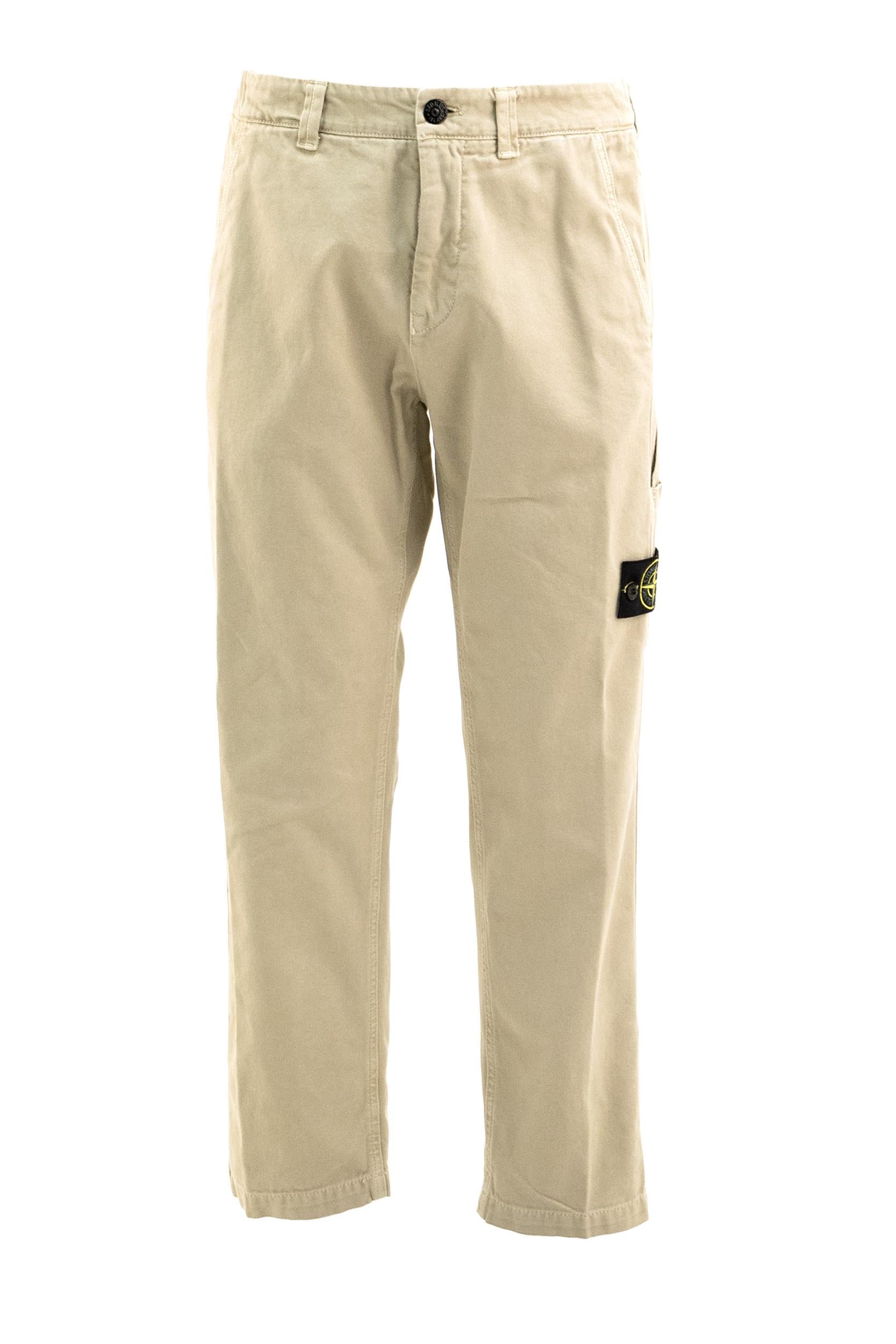 Pantaloni in Cotone<BR/> L1S153100037 S0184 V019A STONE ISLAND
