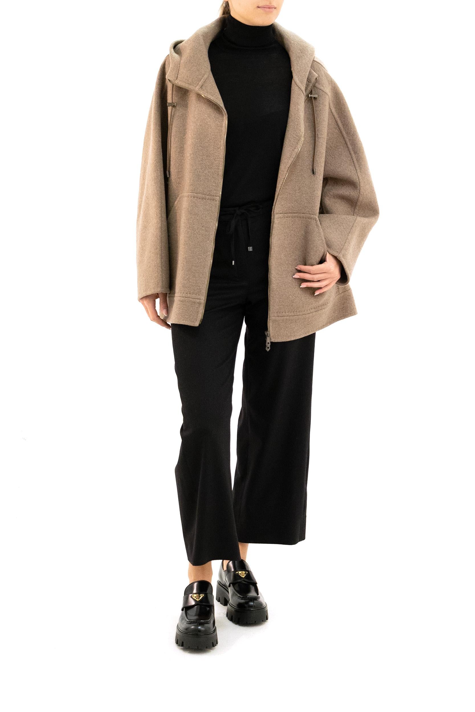 Cappotto Gradi in cachemire color tortora<BR/> GRADI 002 MAX MARA