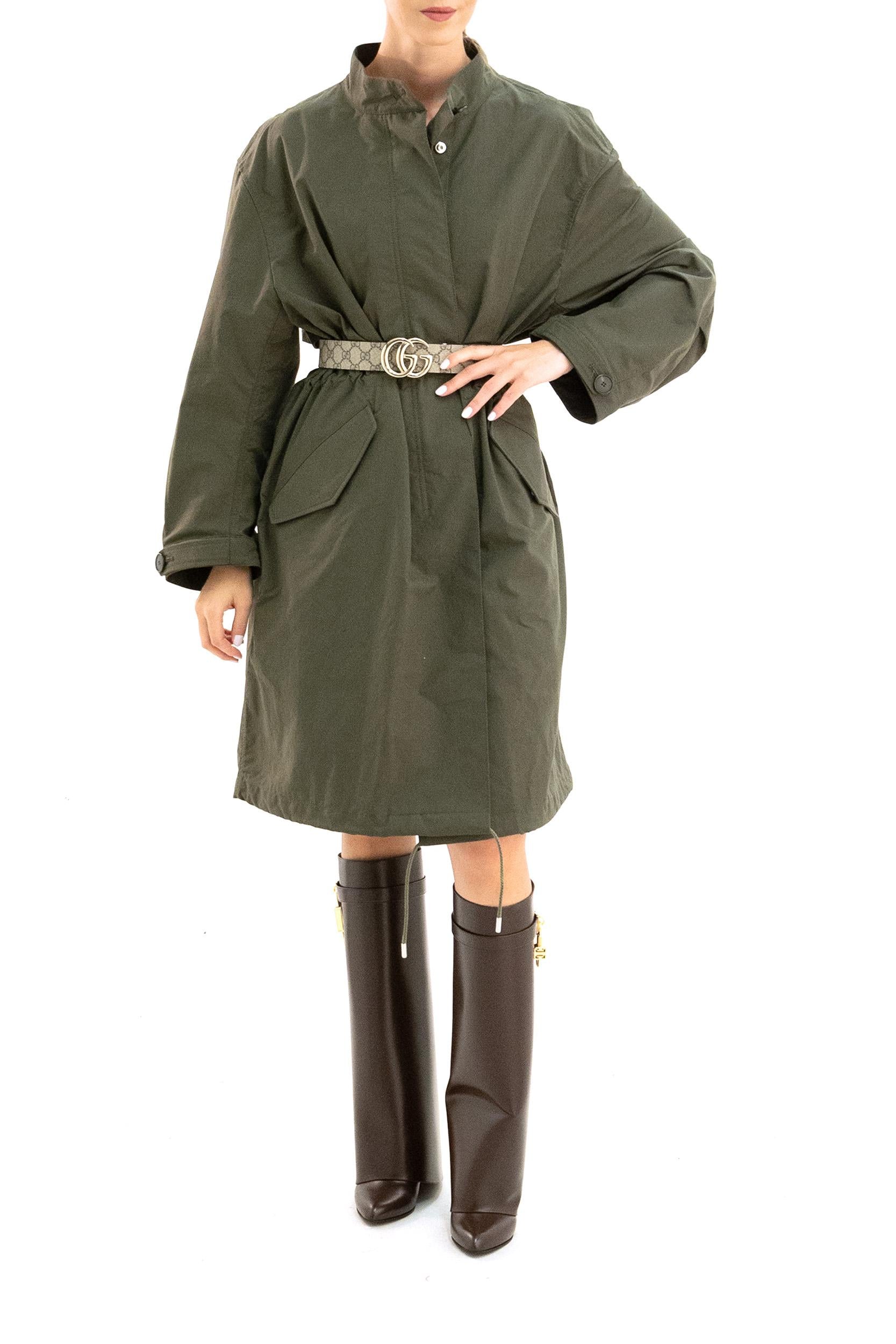 Parka in cotone colore kaki<BR/> BW00T6164Z 305 GIVENCHY