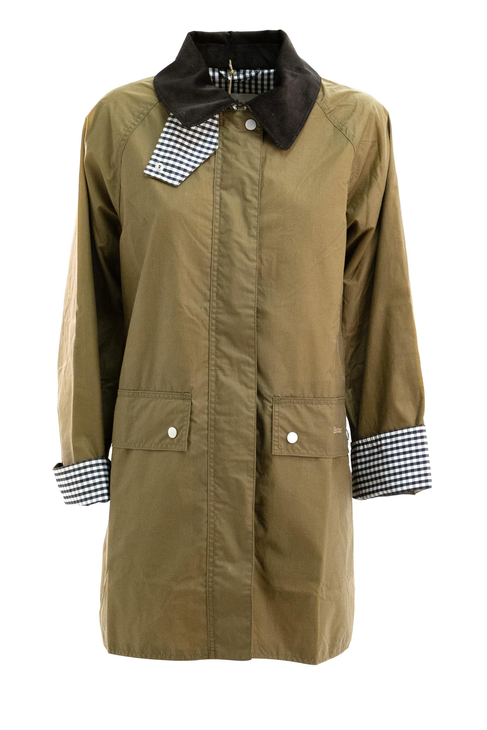 Giacca Wren in Cotone Cerato<BR/> LWX1534 LWX SN31 BARBOUR