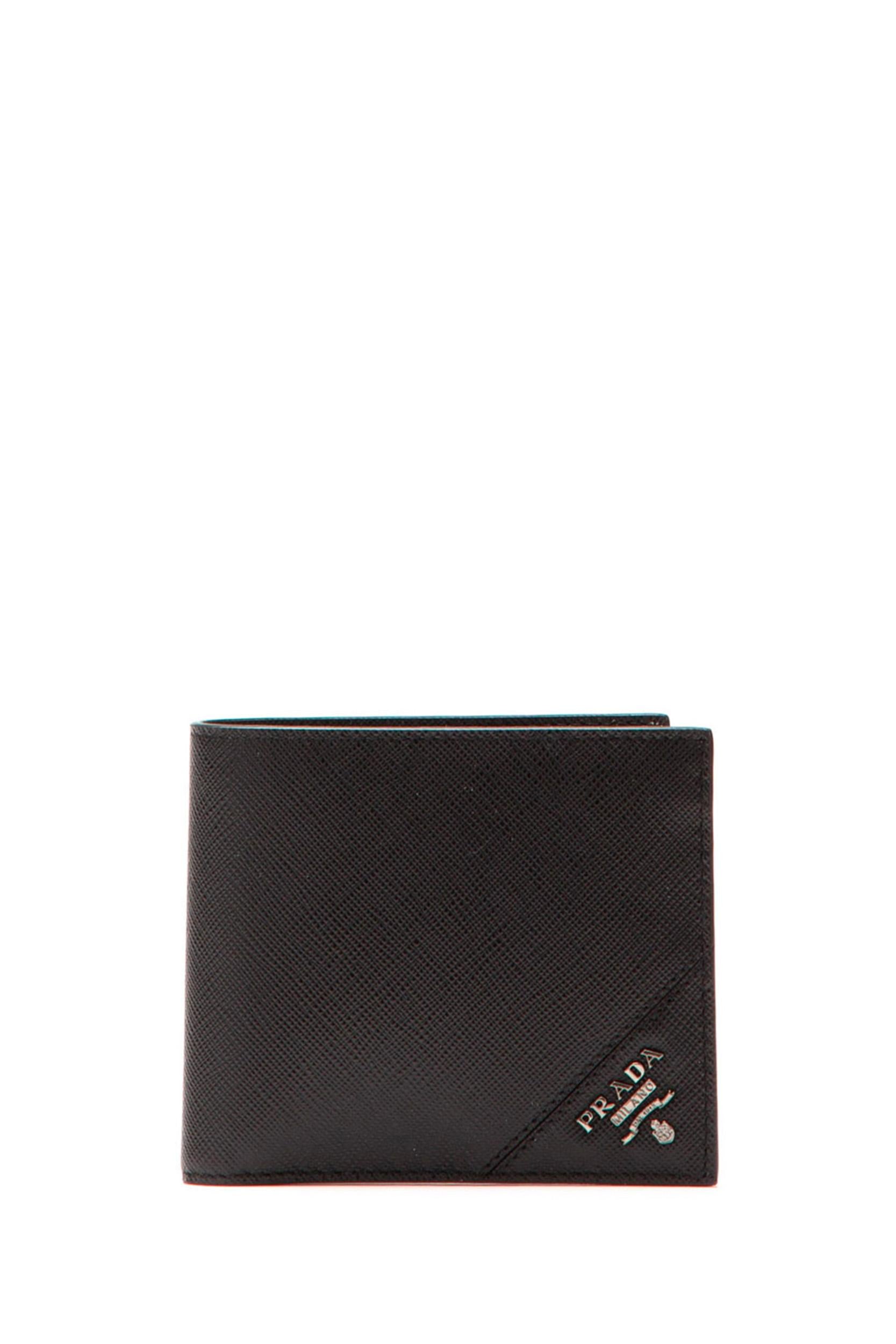 Portafoglio in Saffiano 2MO513 QME F0002NERO PRADA