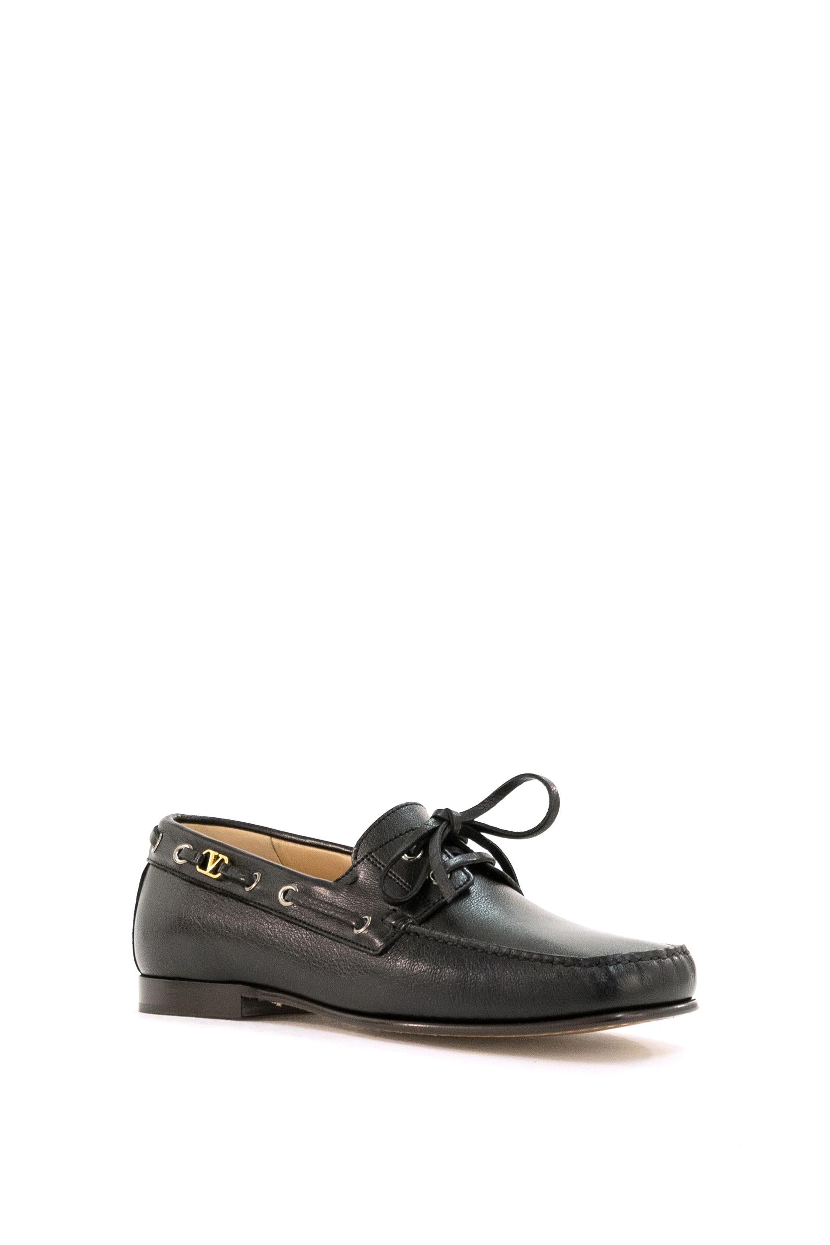 Mocassini in Pelle<BR/> 8Y2S0M05MIL 0NO VALENTINO GARAVANI