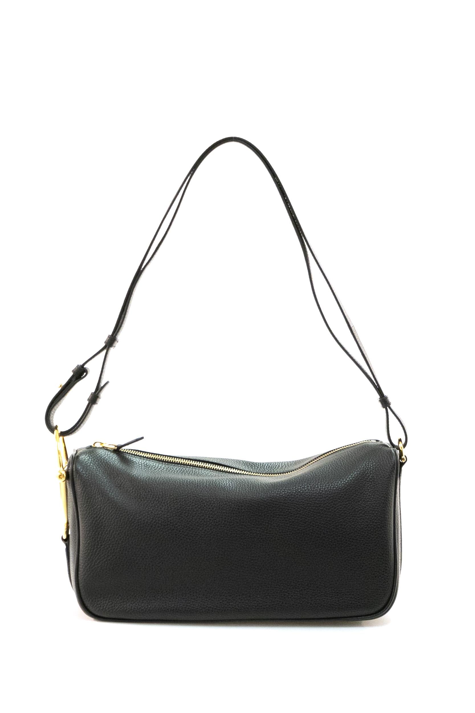 Borsa Gucci Half Horsebit in pelle di colore nero<BR/> 860787 AAFDM 1000 GUCCI