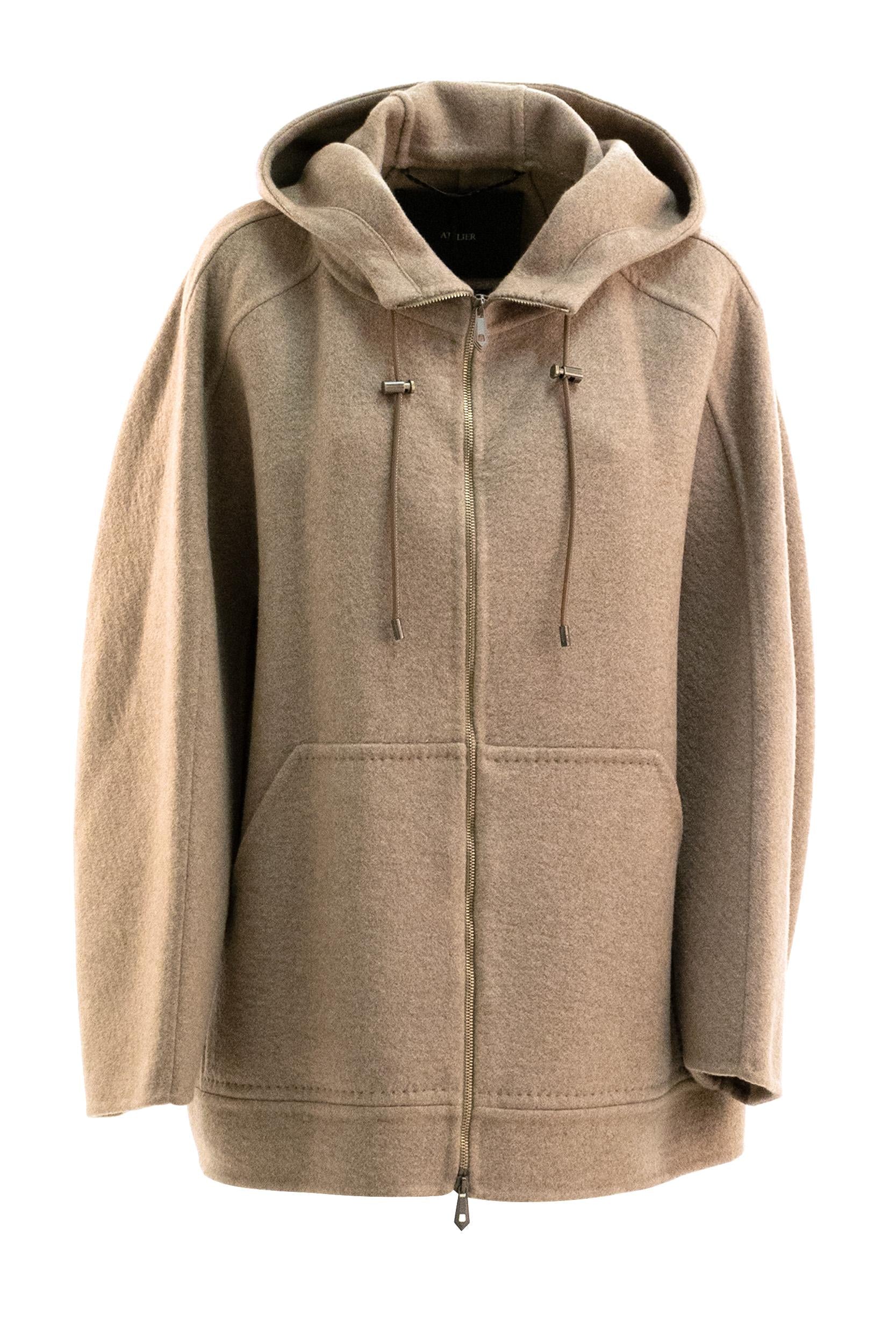 Cappotto Gradi in cachemire color tortora<BR/> GRADI 002 MAX MARA