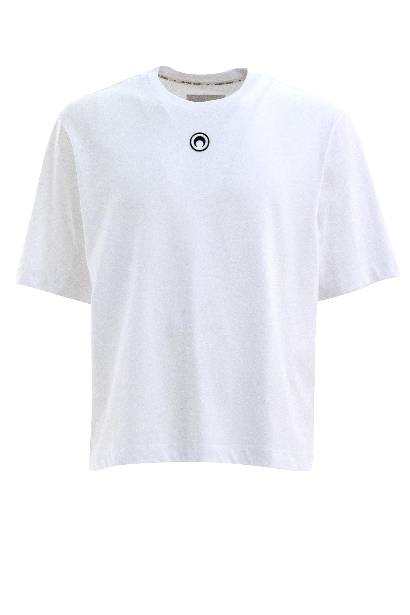 T-shirt<BR/> MTT077B CJER0009 WH10 MARINE SERRE