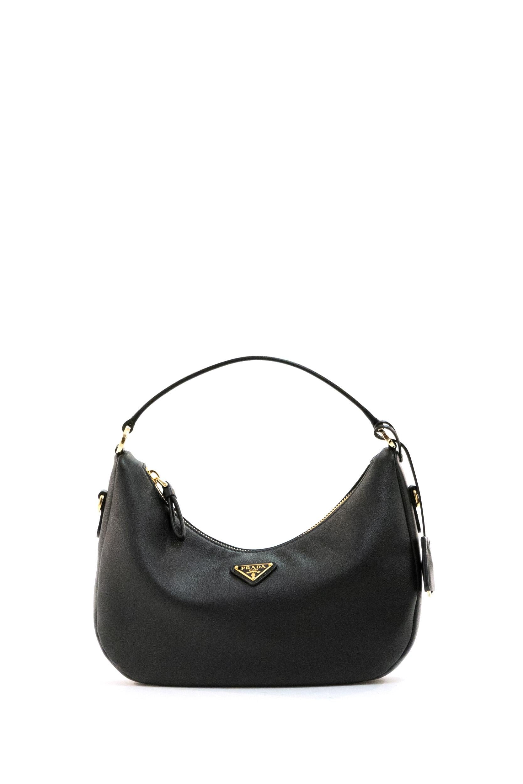 Borsa in pelle color nero <BR/> 1BC272 2CYS F0002 PRADA