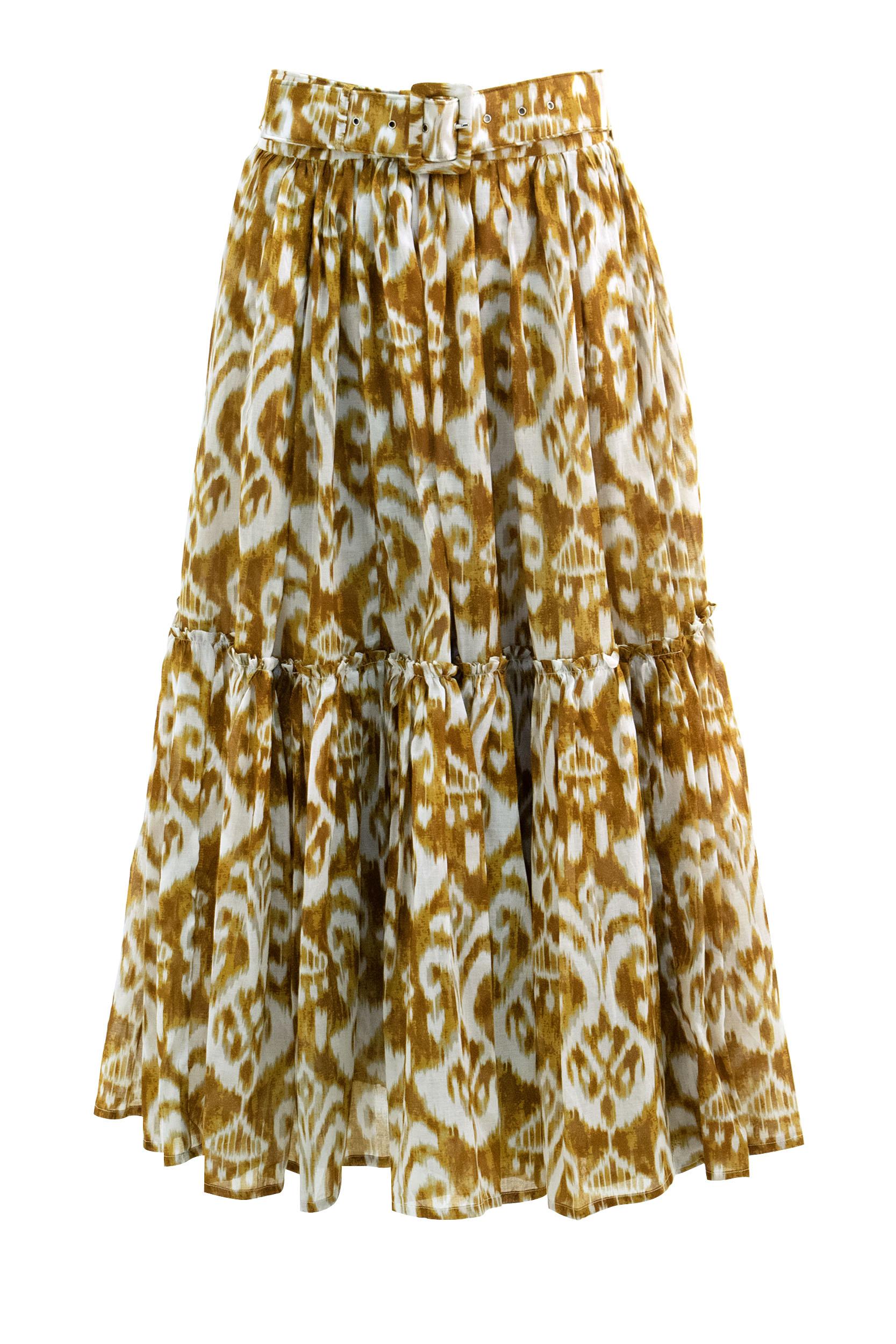 Gonna <BR/> MELANIE SKIRT YELLOW S-SUNG