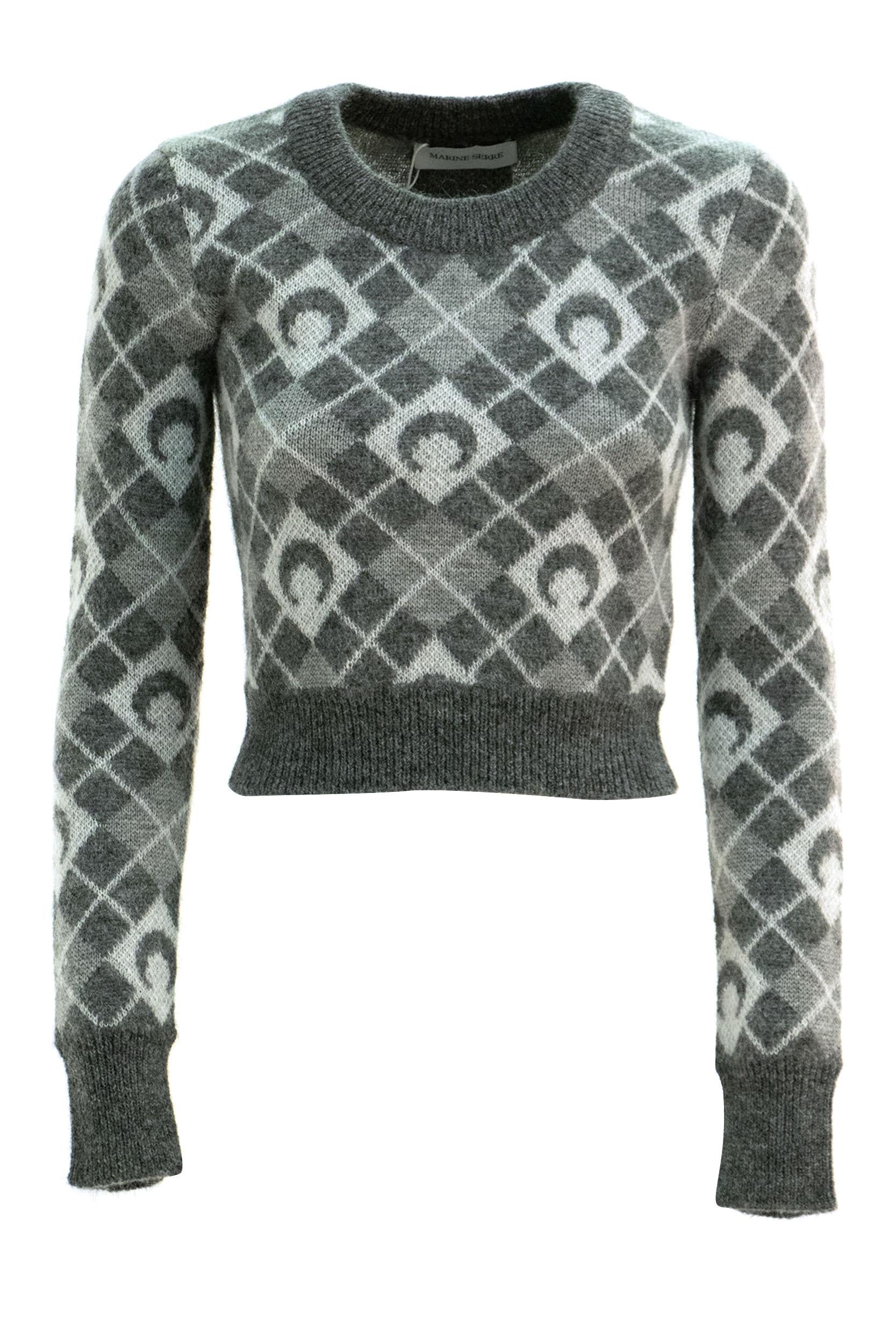Pullover<BR/> WTK044A CKNI0522 GR00 MARINE SERRE
