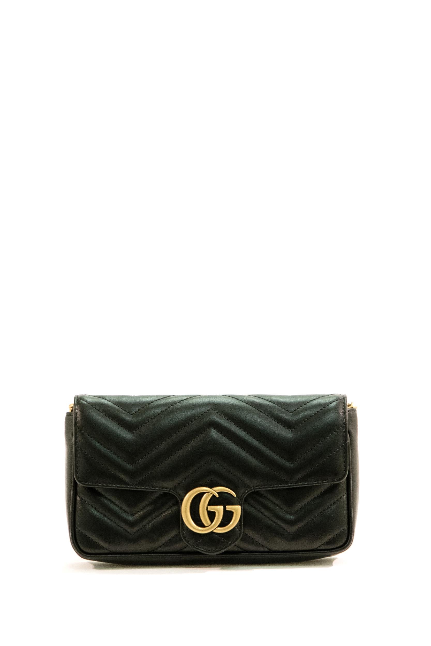 Mini Borsa GG Marmont<BR/> 751526 AACCE 1061 GUCCI