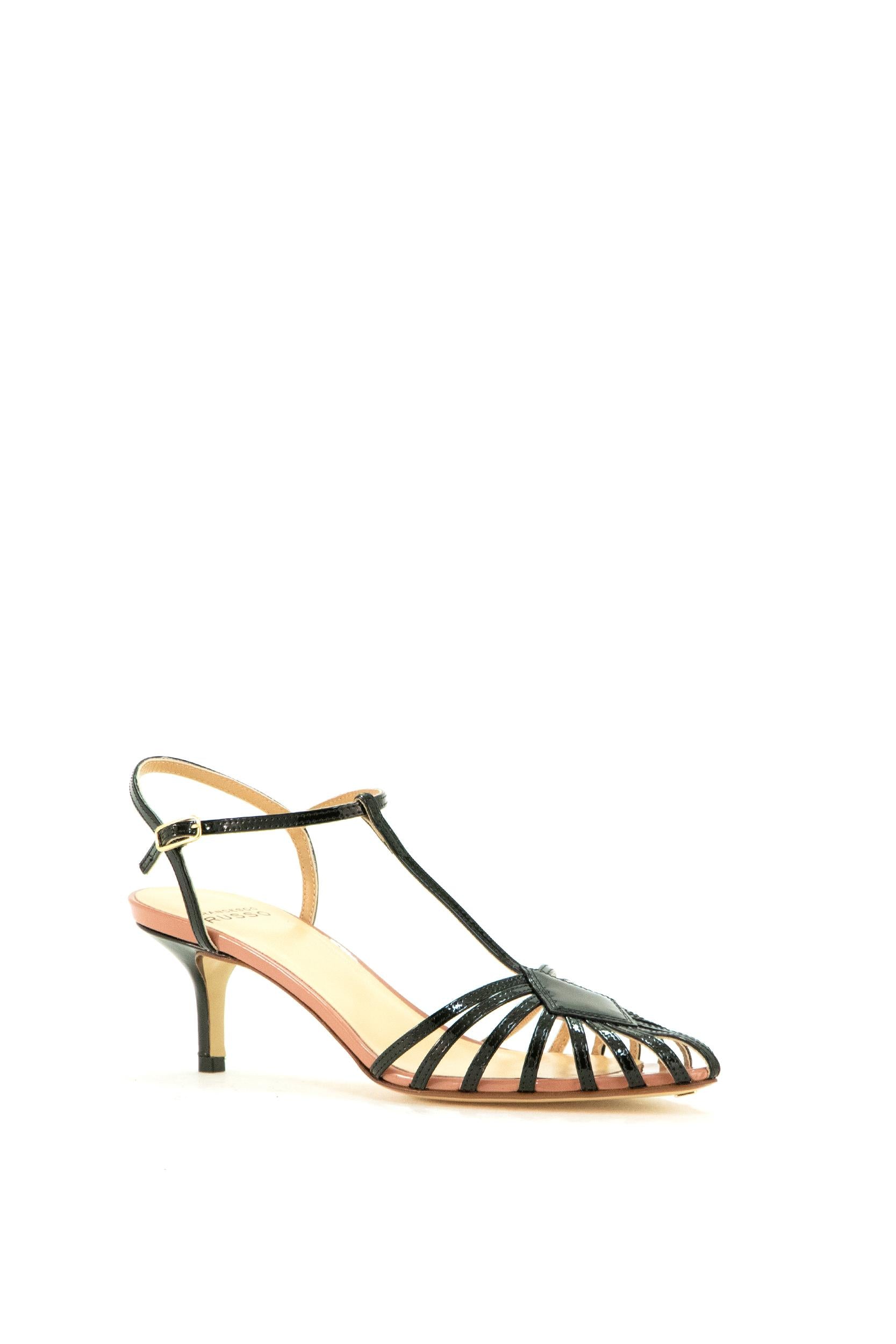 Décolleté<BR/> R1S503 BLACK FRANCESCO RUSSO