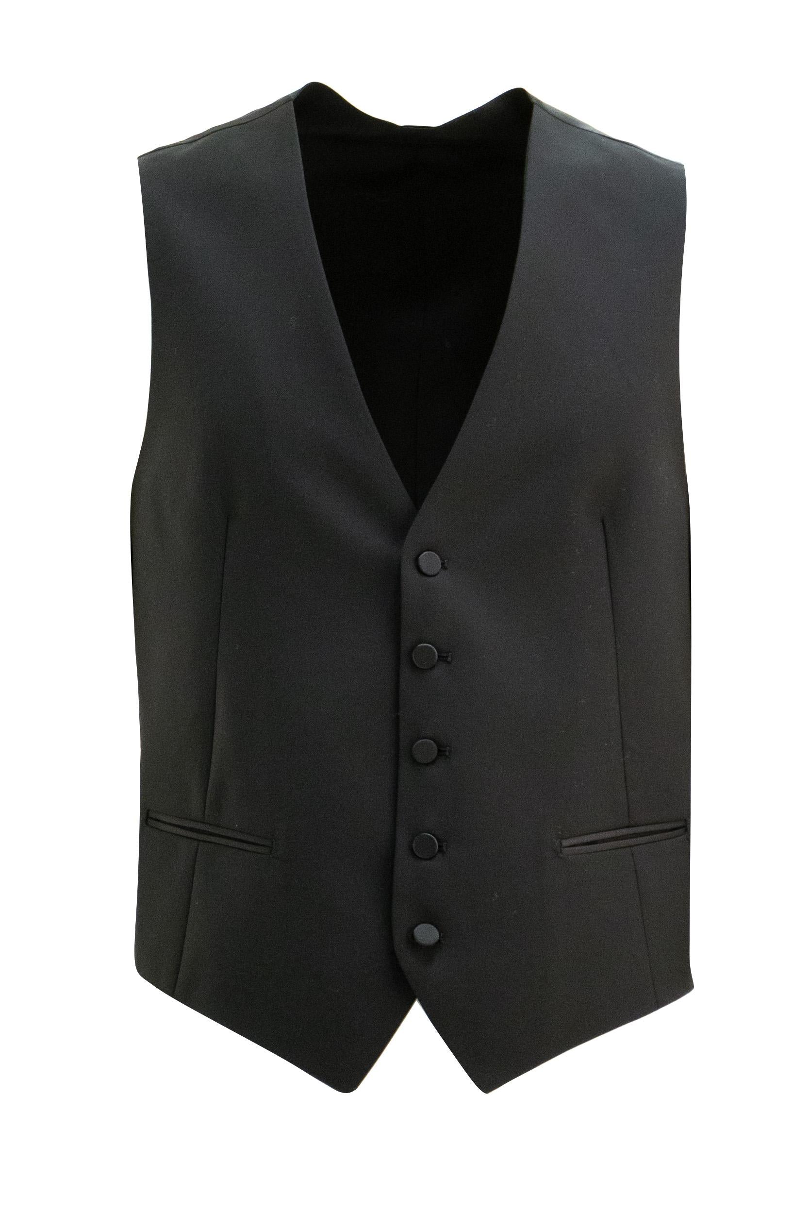 Smoking in Tre Pezzi in Lana<BR/> EFBR15A01 LIS 070001 N5712 TAGLIATORE