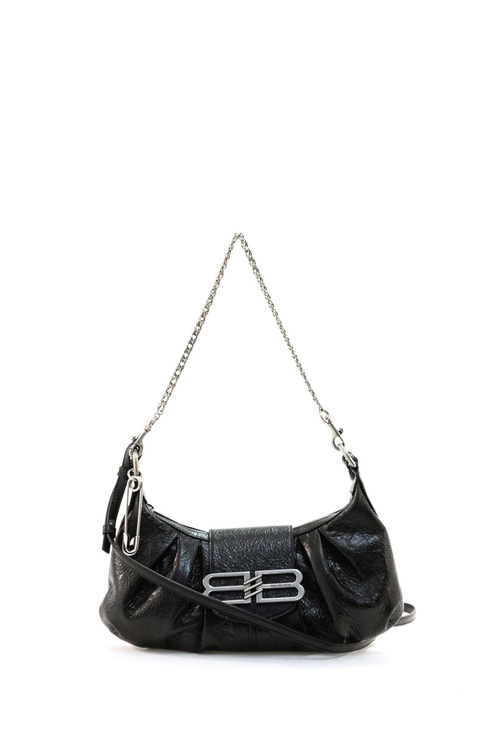Borsa Pamela Piccola in Nappa<BR/> 850927 2ABT1 1000 BALENCIAGA