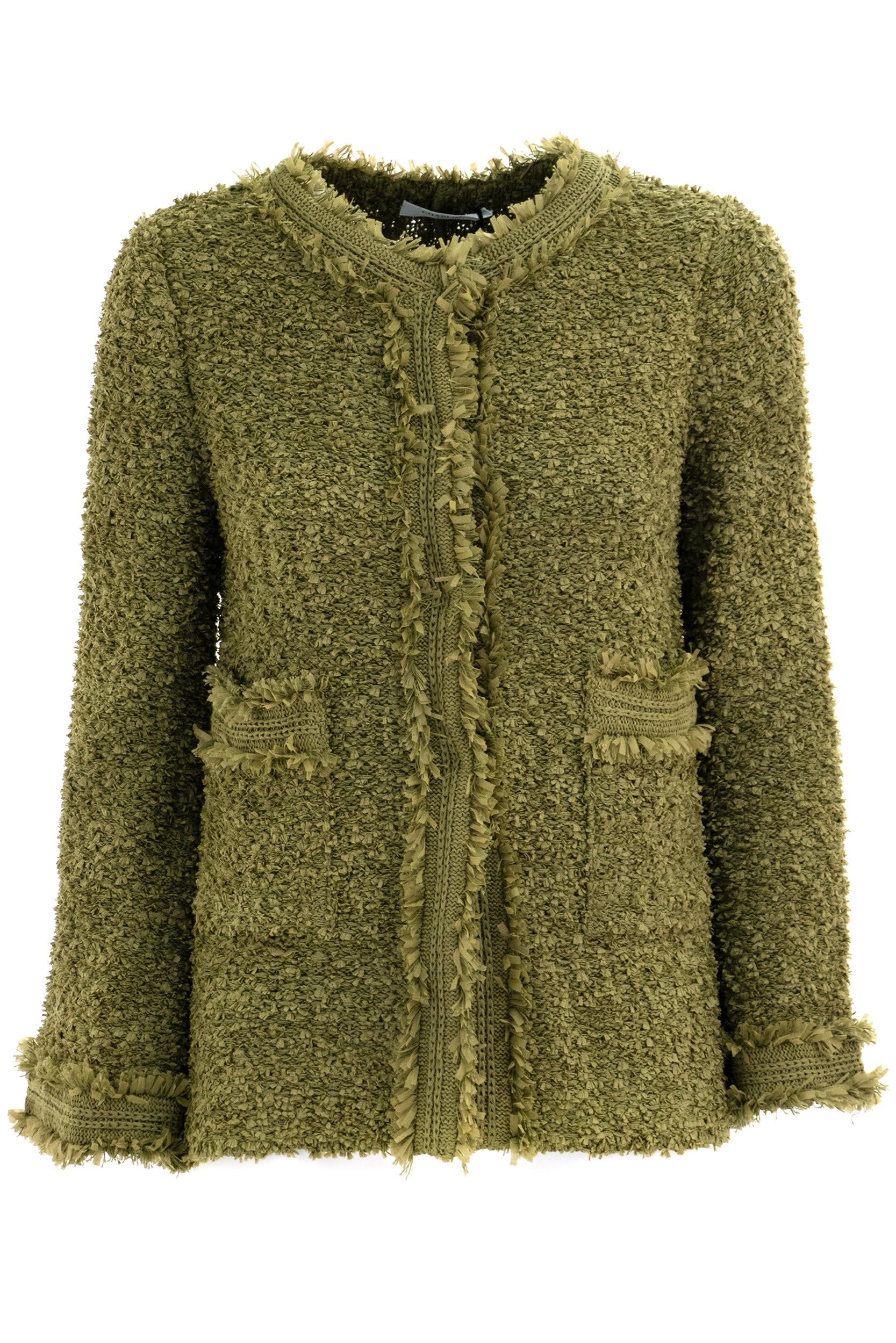 Cardigan<BR/> 7480/00 VERDE CHARLOTT