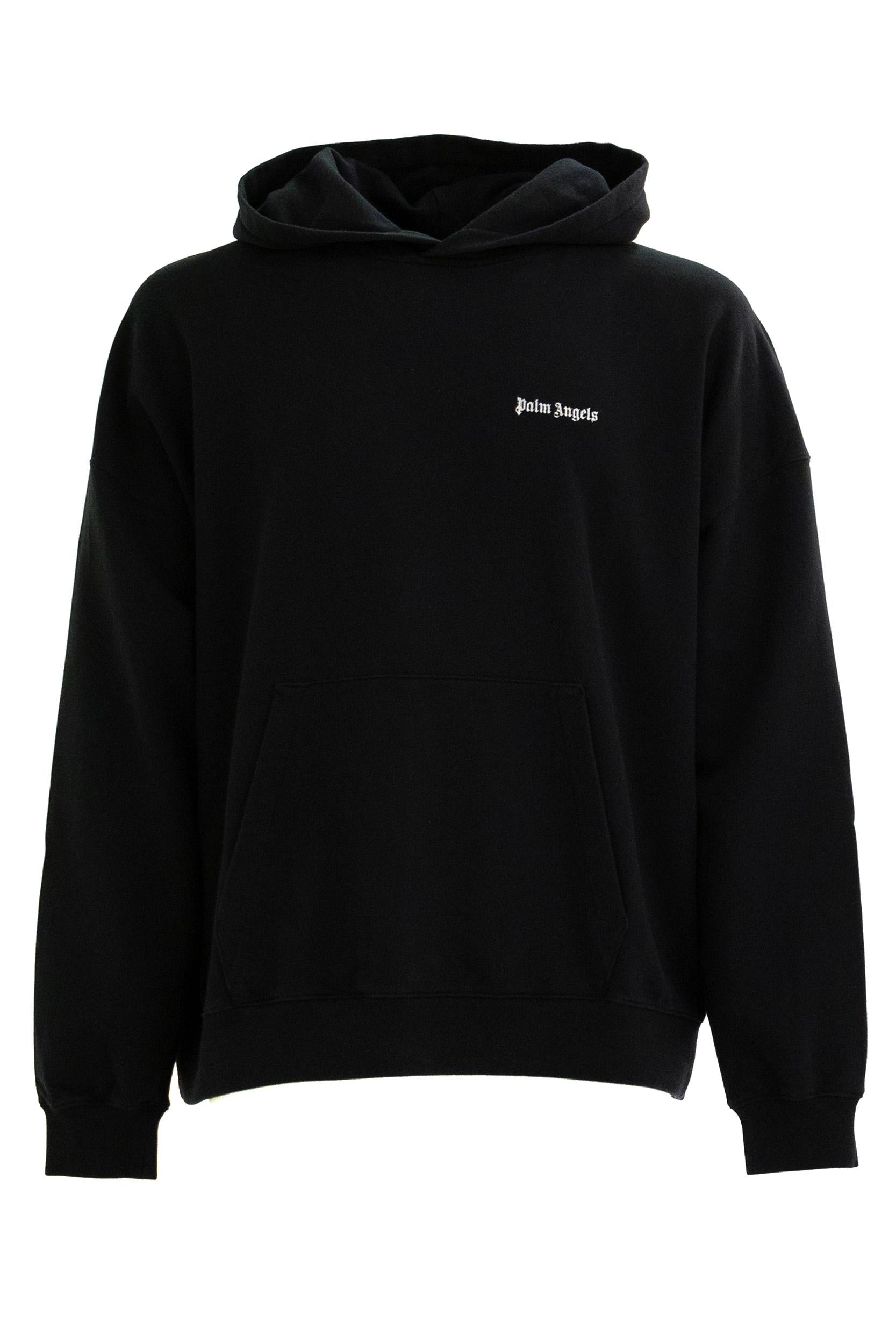 Felpa con Cappuccio<BR/> PMBB153C99FLE002 1003 PALM ANGELS