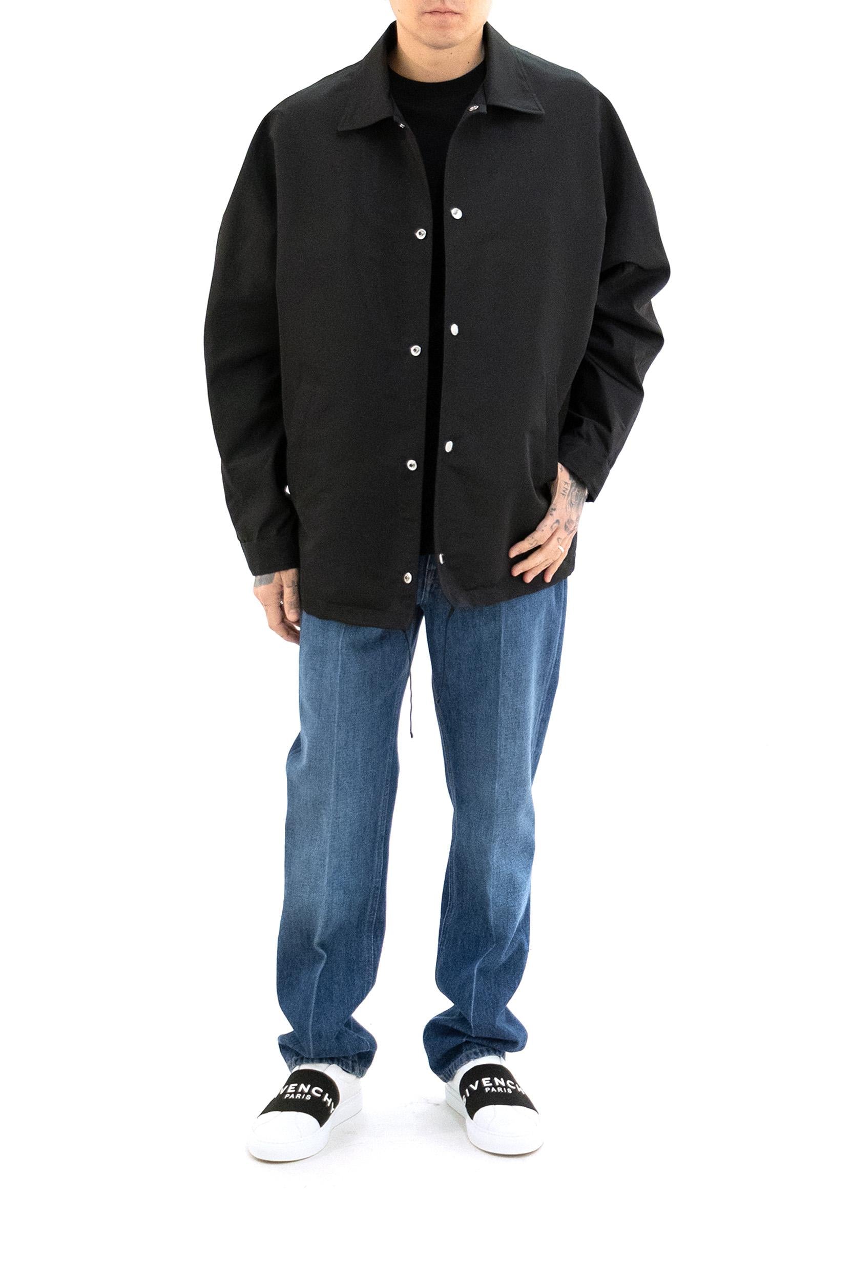Giacca Couture Seam in polyfaille di colore nero<BR/> BM01G3166P 001 GIVENCHY