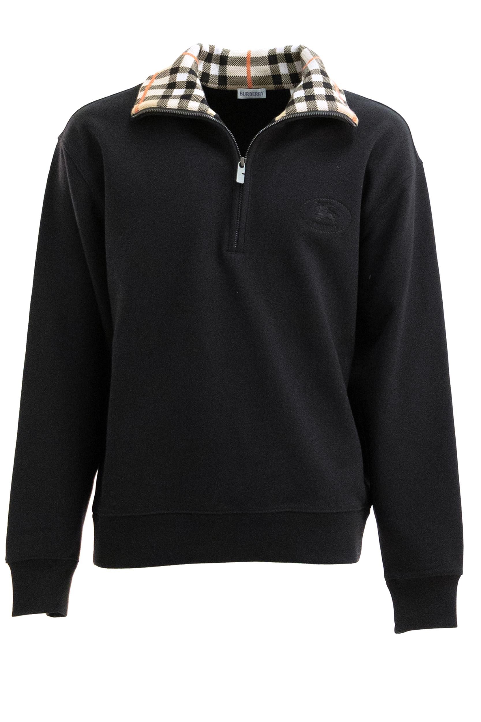 Felpa <BR/> 8109063 BLACK BURBERRY