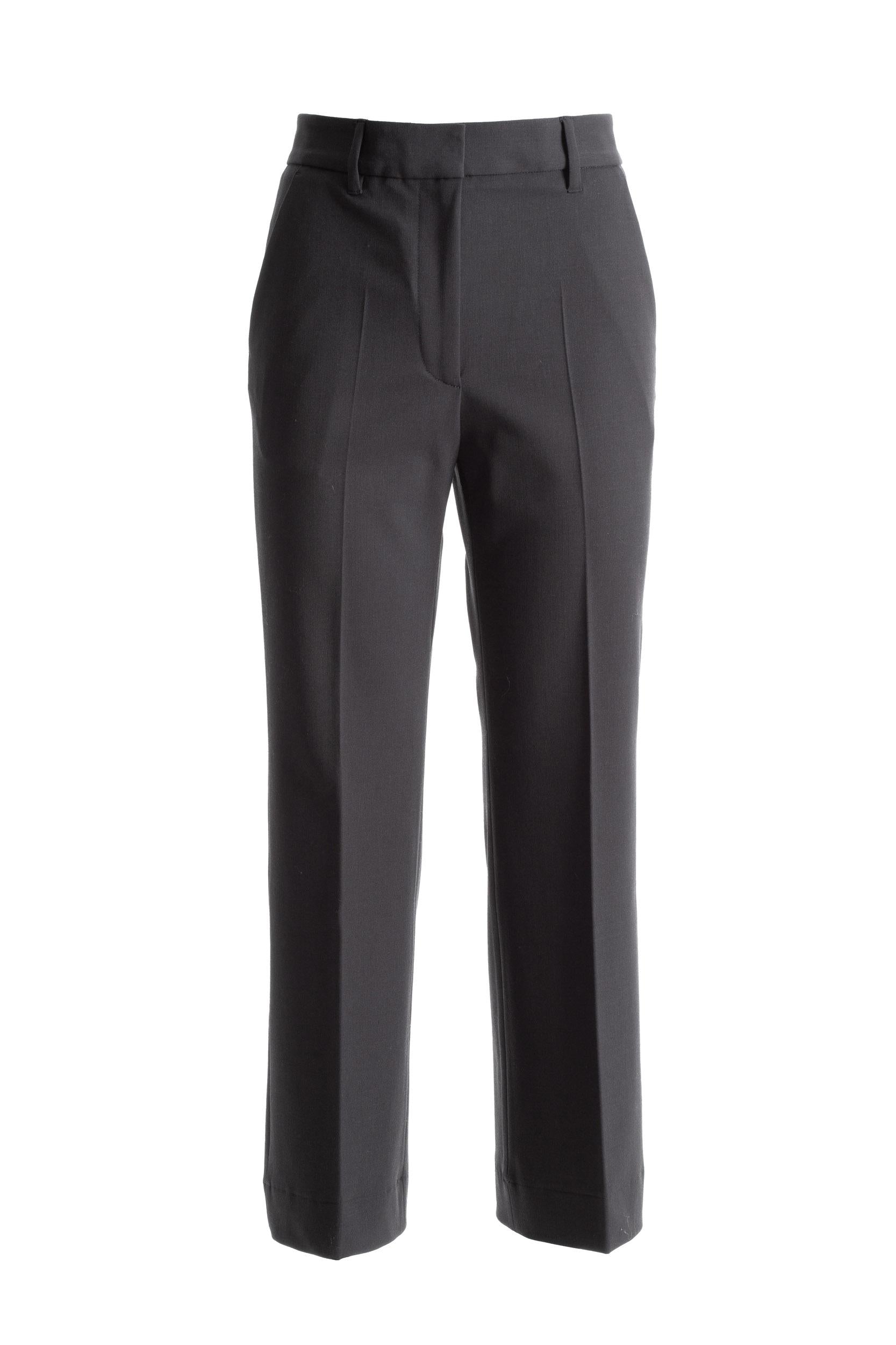 Bragwette 20WBDP104 TP115 Pantalone Sartoriale a Gamba Ampia<BR/> 20WBDP104 TP115 ANTHRACITE BRAGWETTE