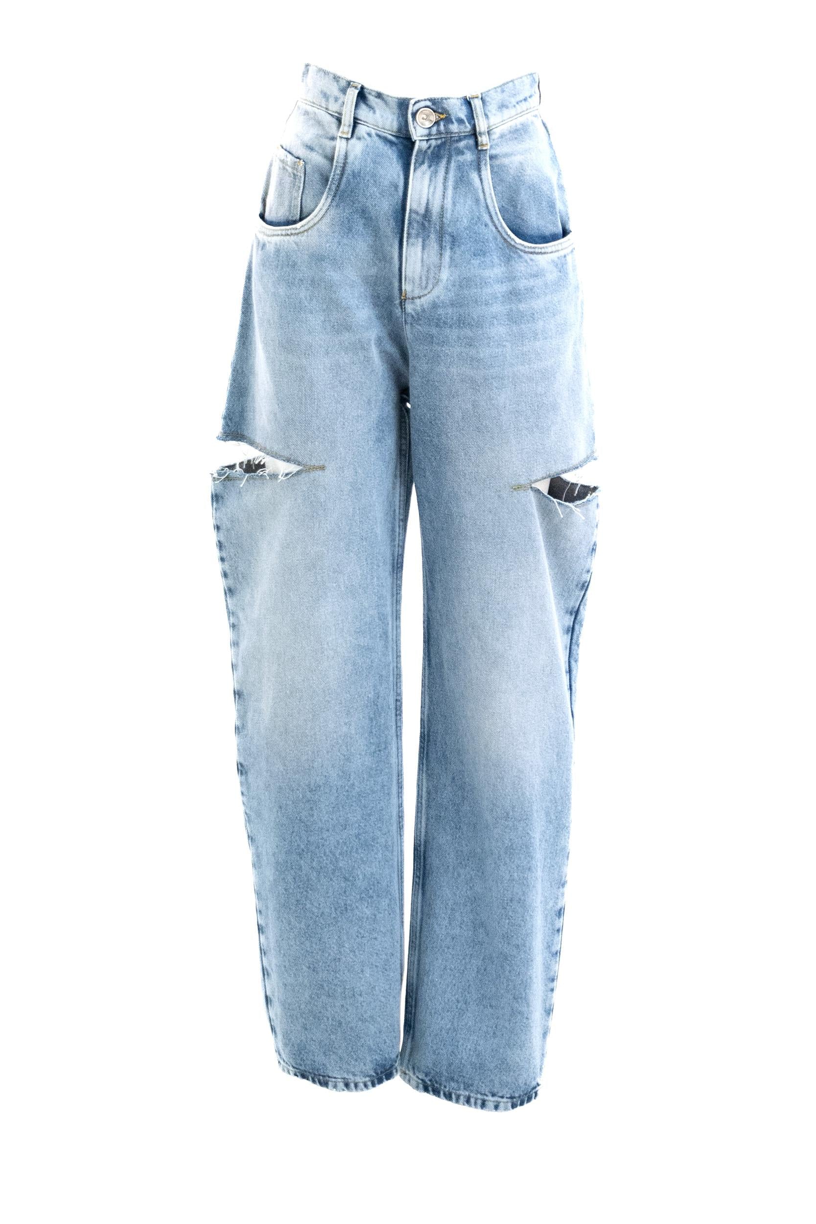 Jeans in denim color blu S51LA0051 S30513 470 MAISON MARGIELA