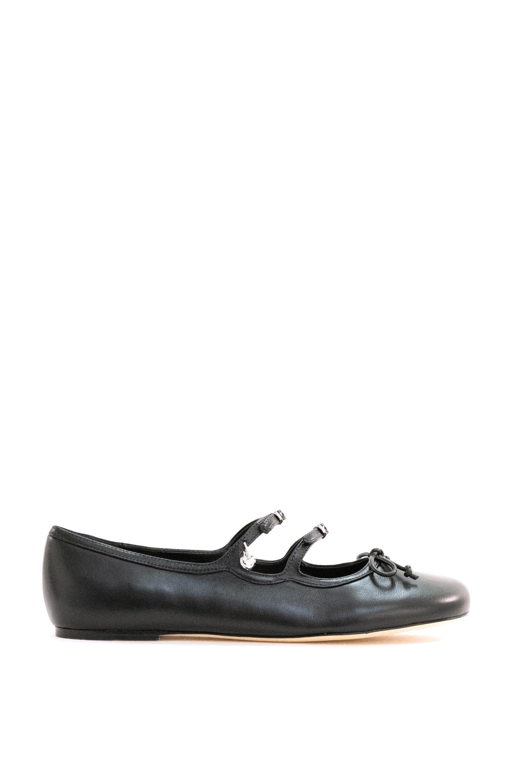 Ballerine Kiki nera<BR/> 2F5FFL001F16 001 MARC JACOBS