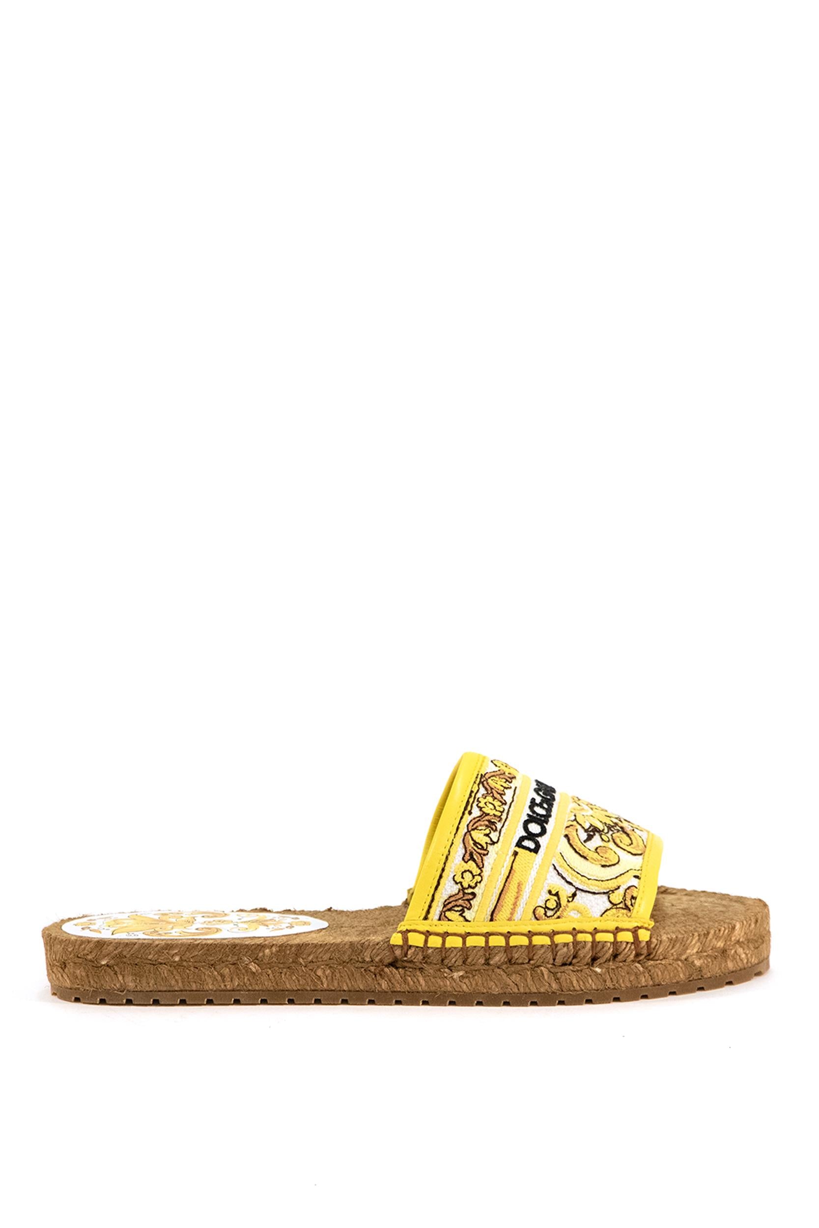 Sandali Slide <BR/> CE0148 AV804 8Q728 DOLCE & GABBANA