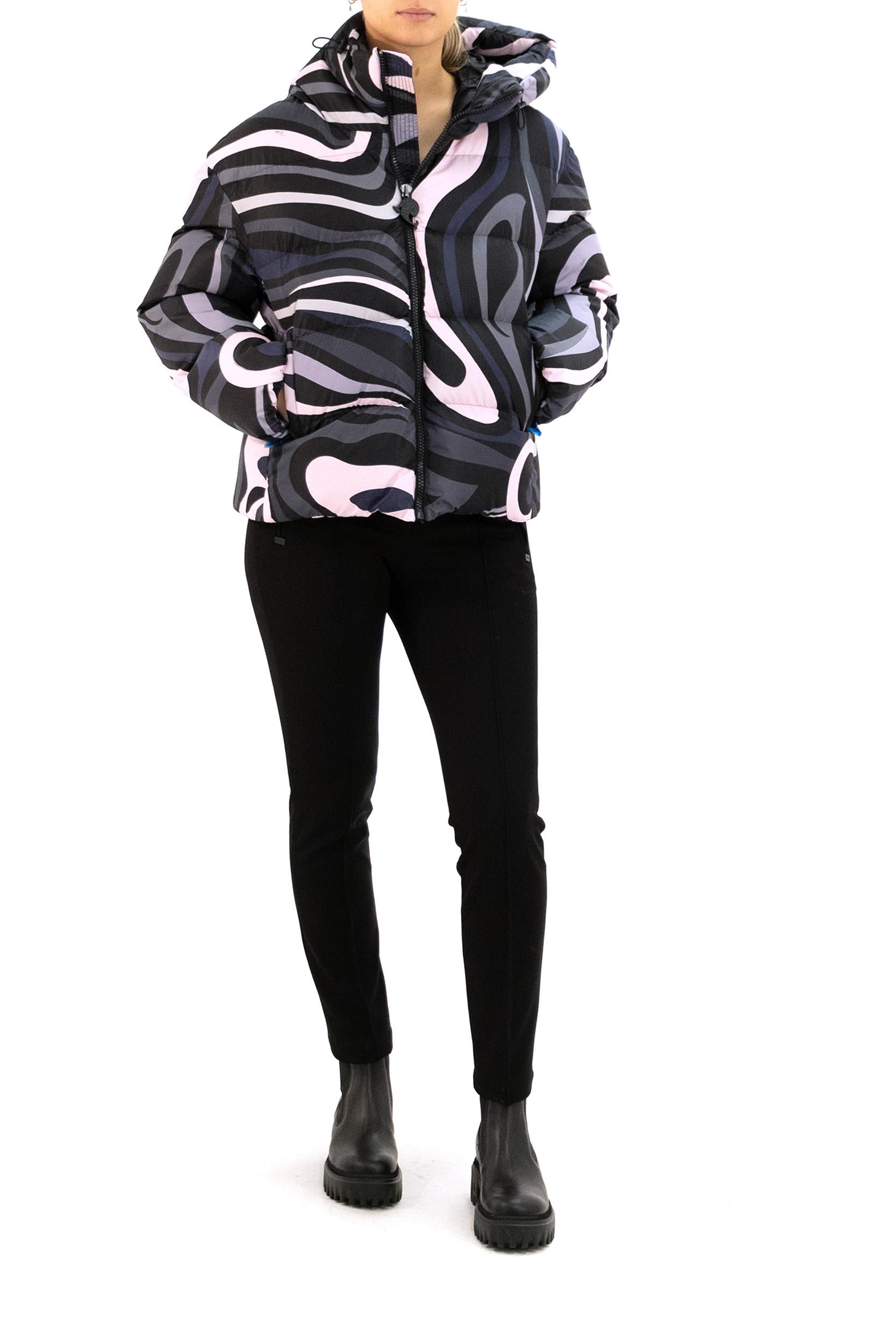 Piumino in nylon stampa Marmo multicolore <BR/> 5UYC01 5U824 002 EMILIO PUCCI