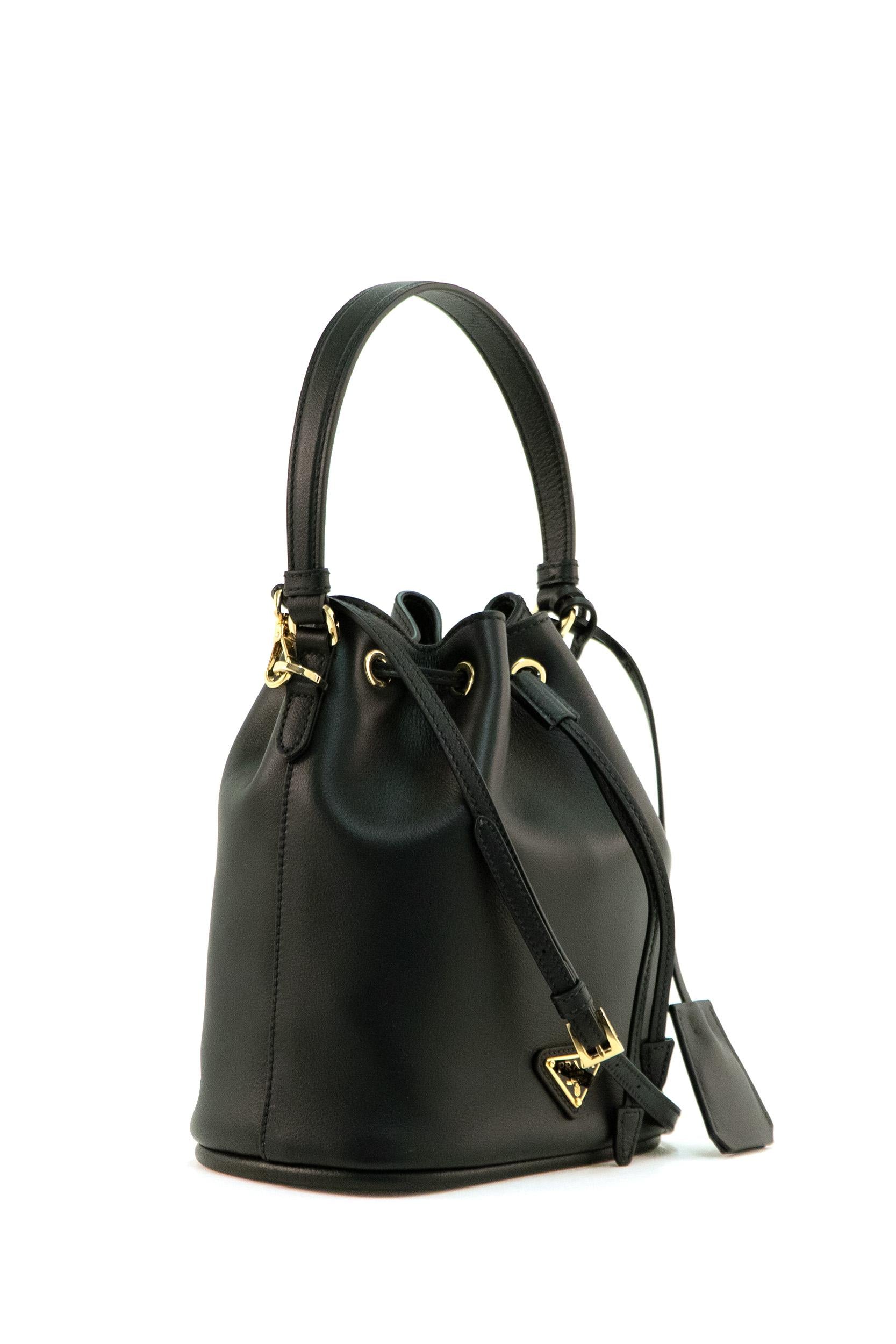Borsa a secchiello <BR/> 1BE067 V WOH 2CYS F0002 PRADA