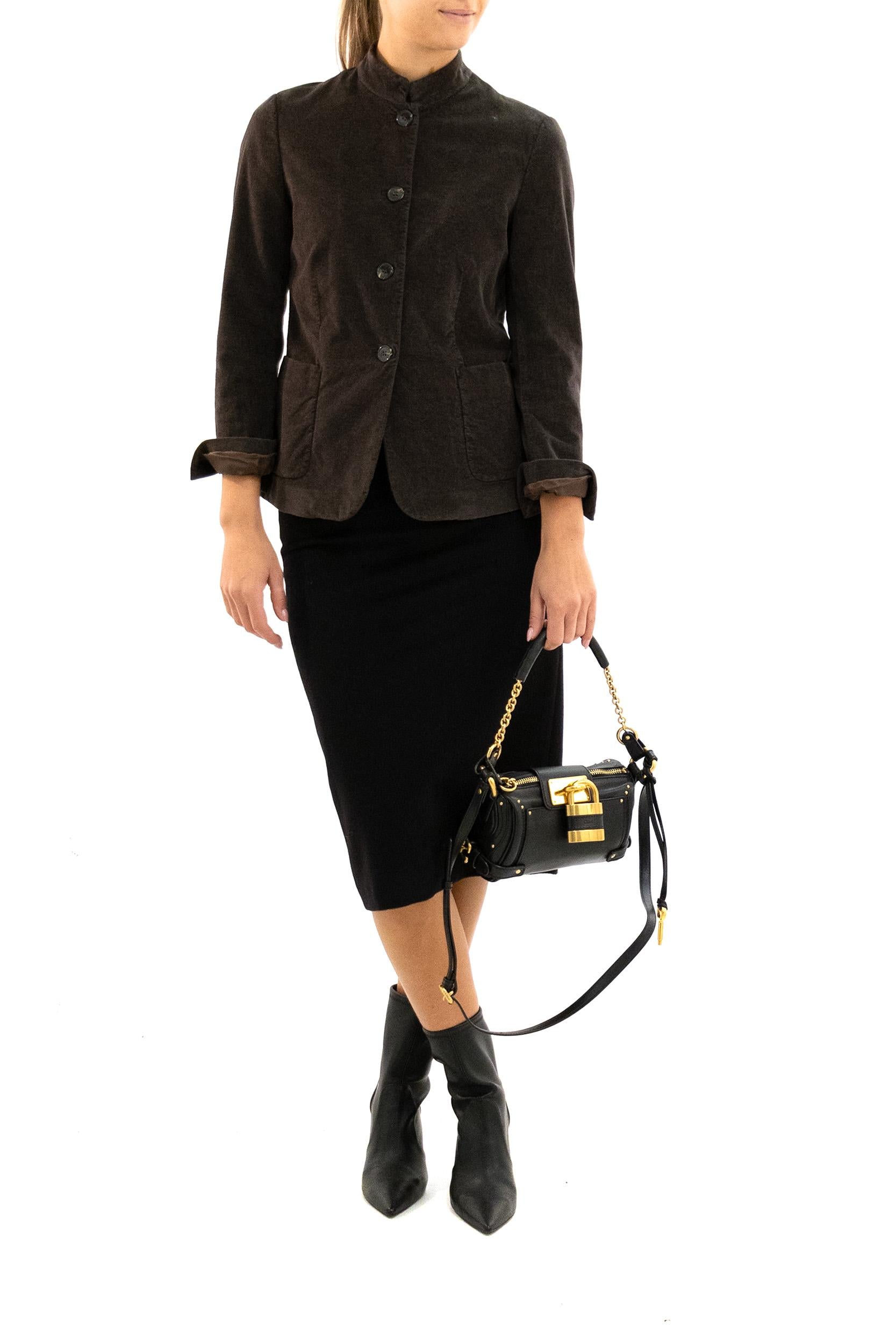 Giacca in velluto marrone<BR/> KB033NT4299 595 KILTIE