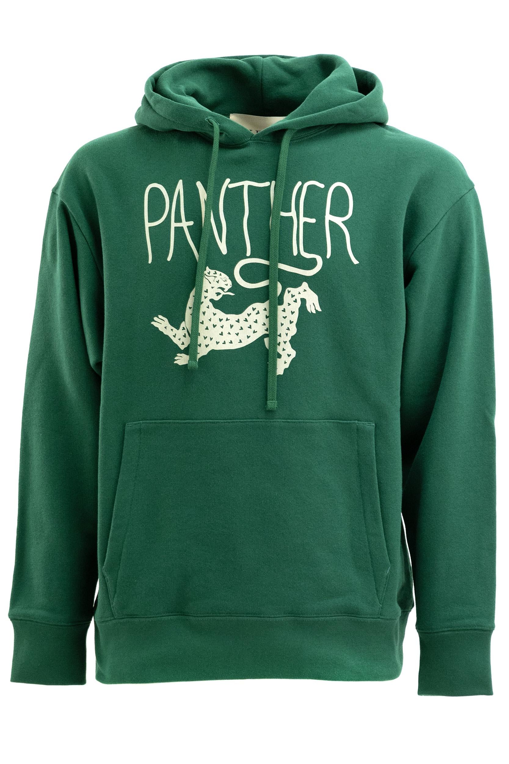 Felpa con Cappuccio in Cotone<BR/> 8V3MF28NBC6 C9C VALENTINO GARAVANI