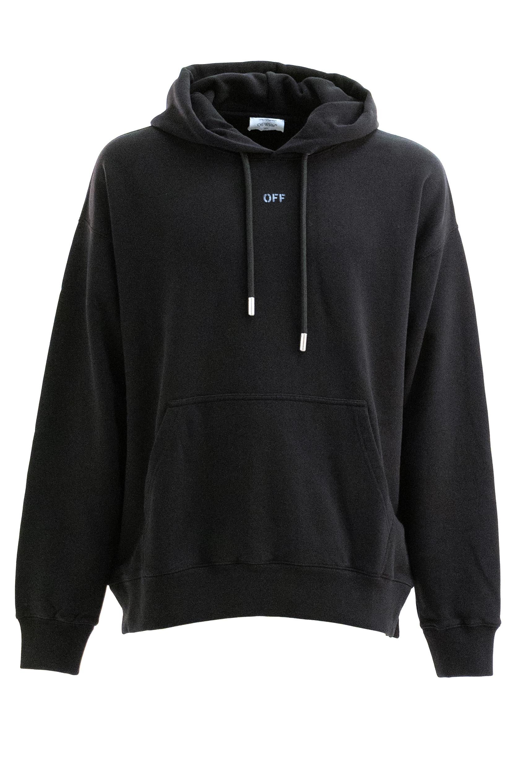 Felpa<BR/><BR/> OMBB085F25FLE00H 1041 OFF WHITE