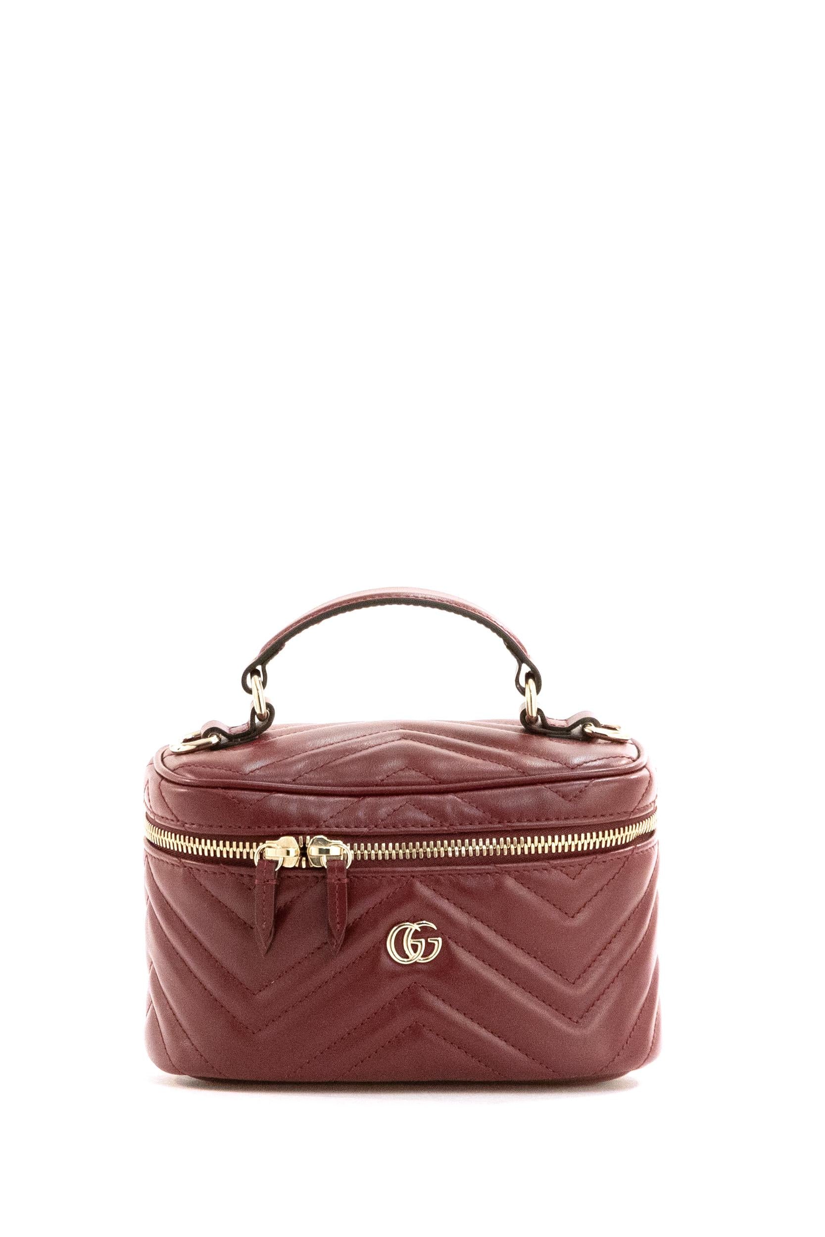 Borsa Vanity GG Marmont<BR/> 837454 AAET8 6207 GUCCI