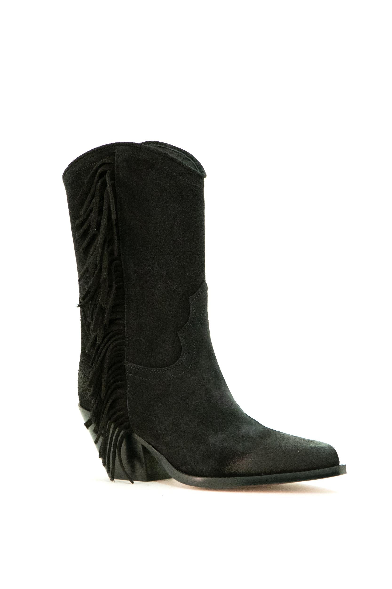 Stivaletti Colima<BR/> COL60XBKSUE07W BLACK SONORA