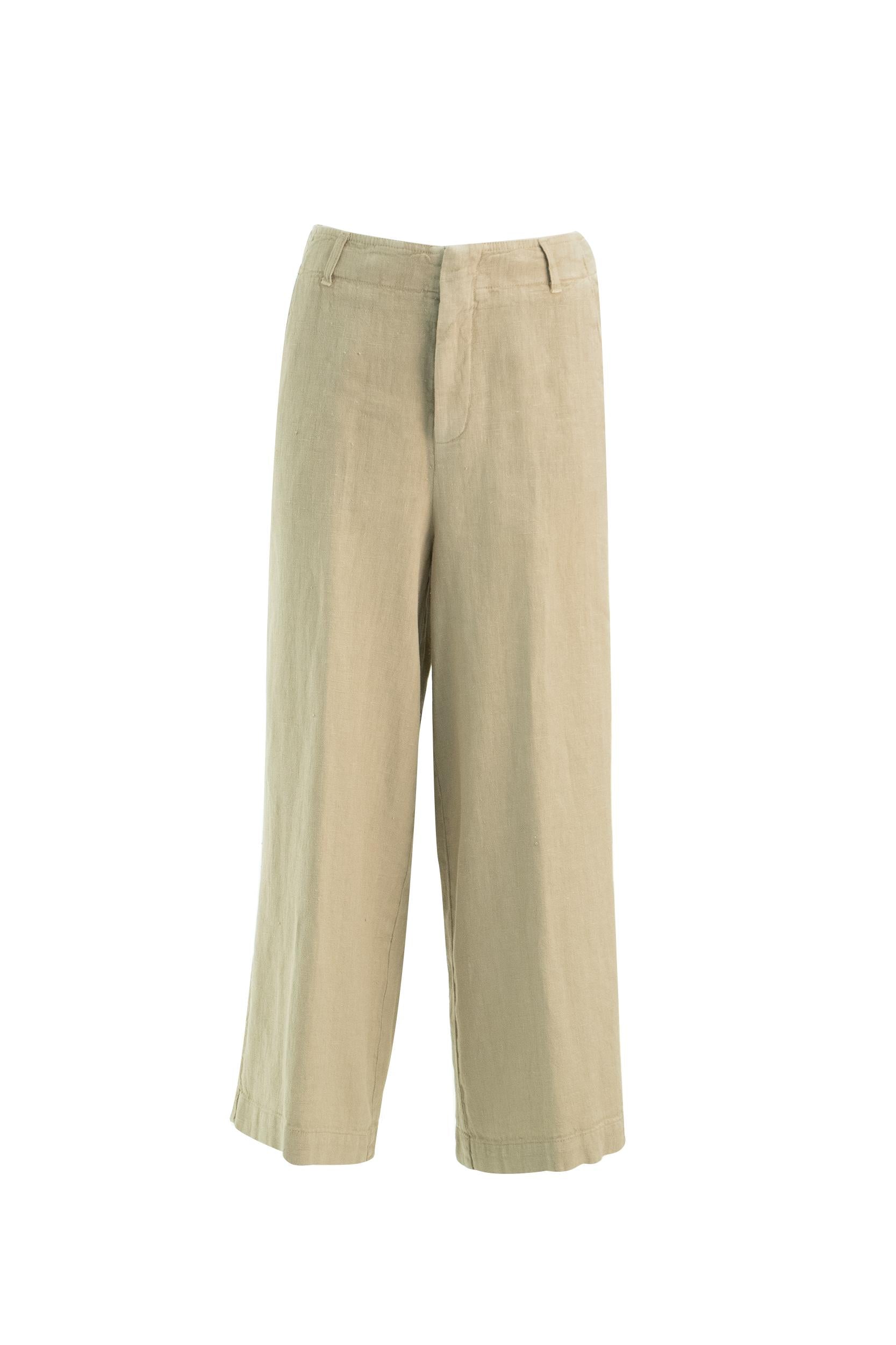 KILTIE KP298GT4502130 Pantalone cropped beige<BR/> KP298GT4502 130 KILTIE