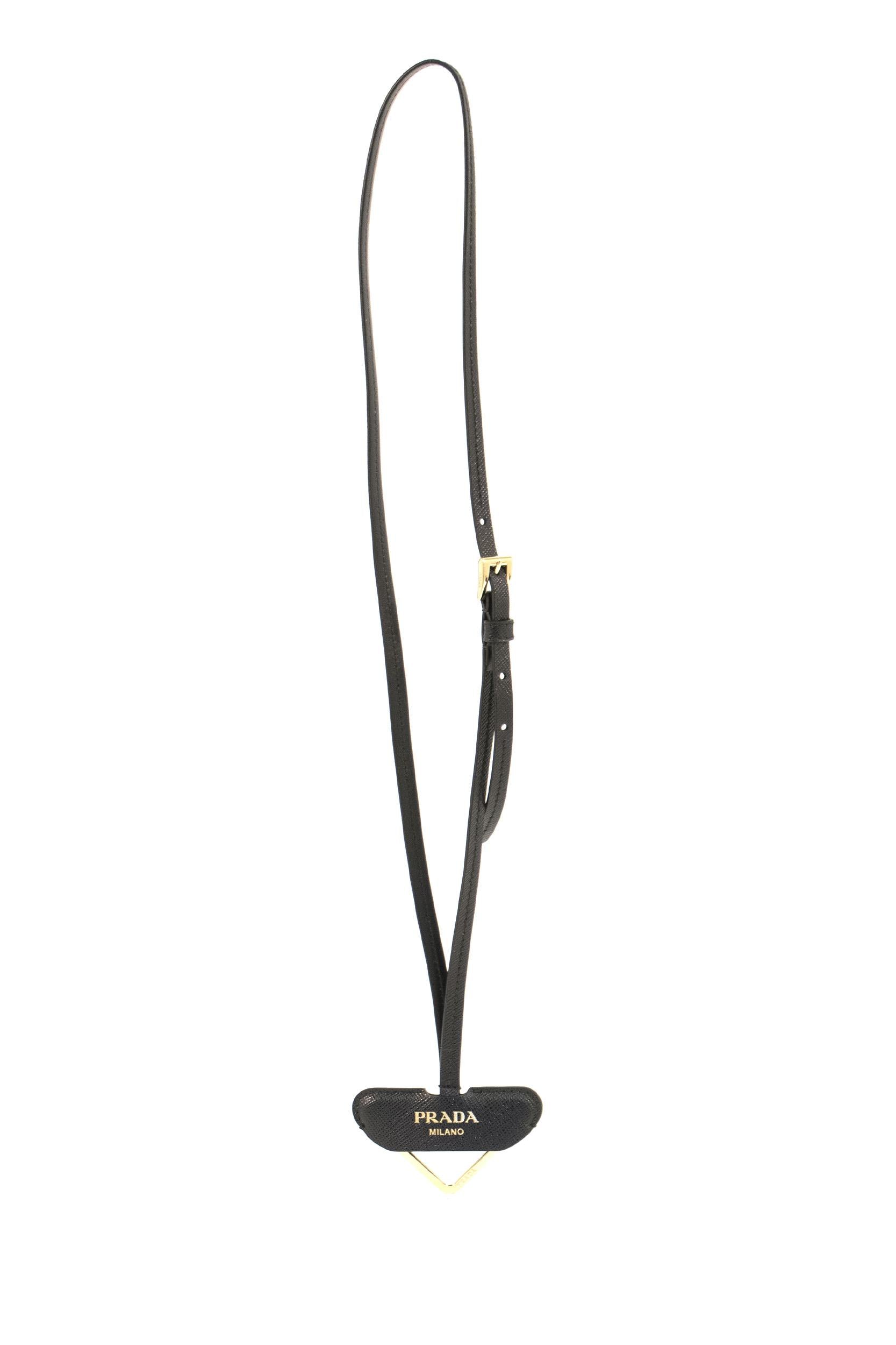 Portachiavi in saffiano<BR/> 1PP184 053 F0002 PRADA