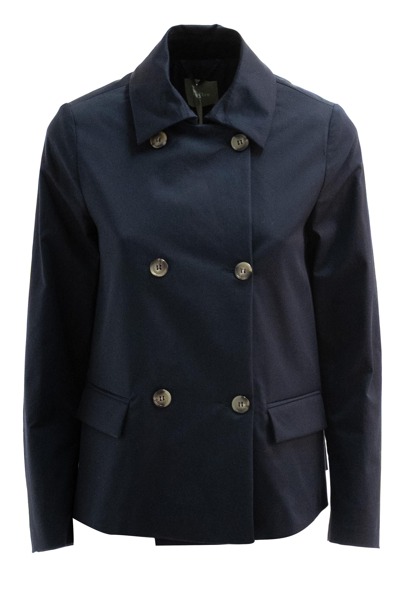 Giacca Doppiopetto in Cotone Stretch<BR/> KE007TT5104 790 KILTIE