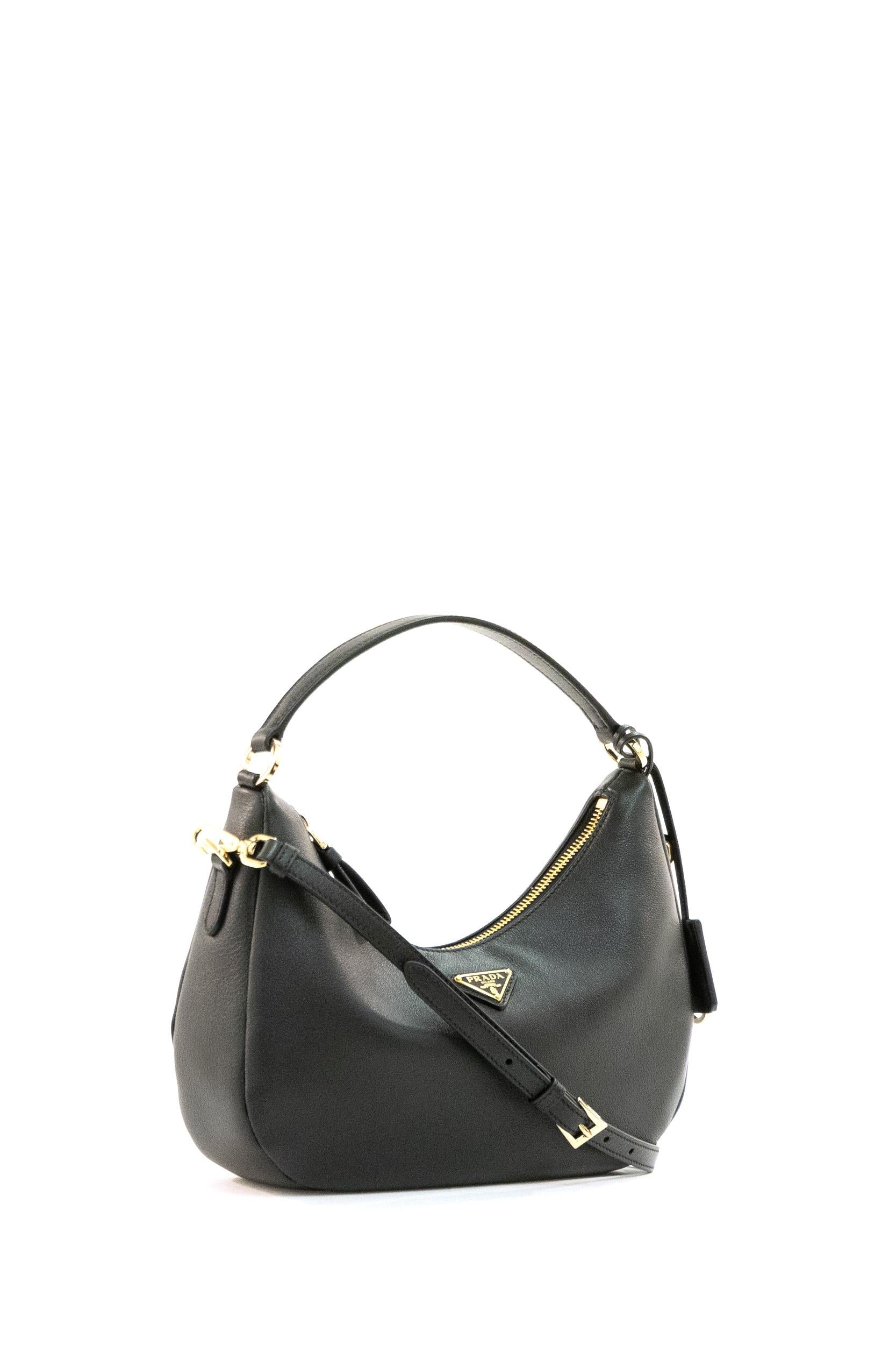 Borsa in pelle color nero <BR/> 1BC272 2CYS F0002 PRADA