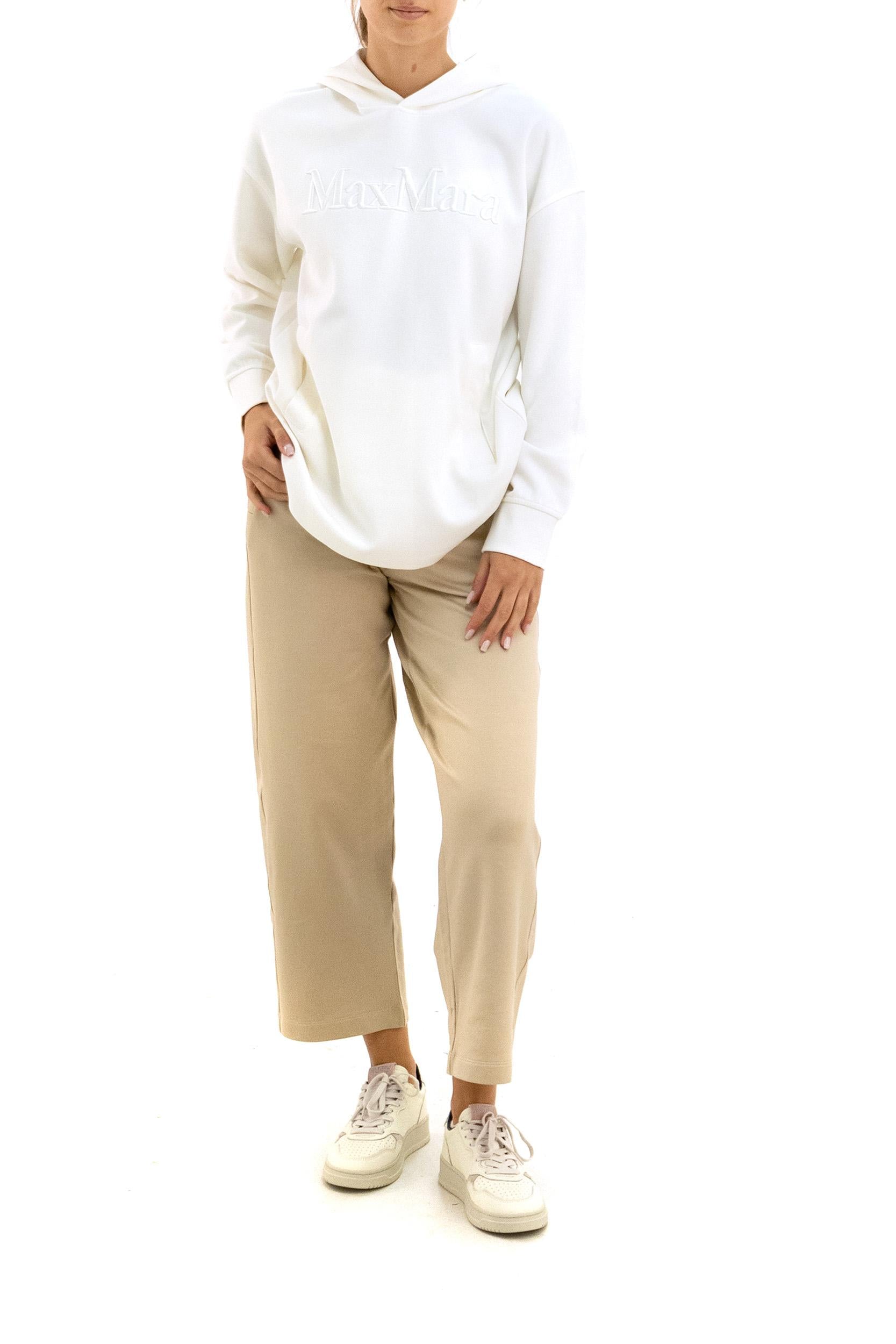 Felpa Over<BR/> VISIERA 001 S MAX MARA