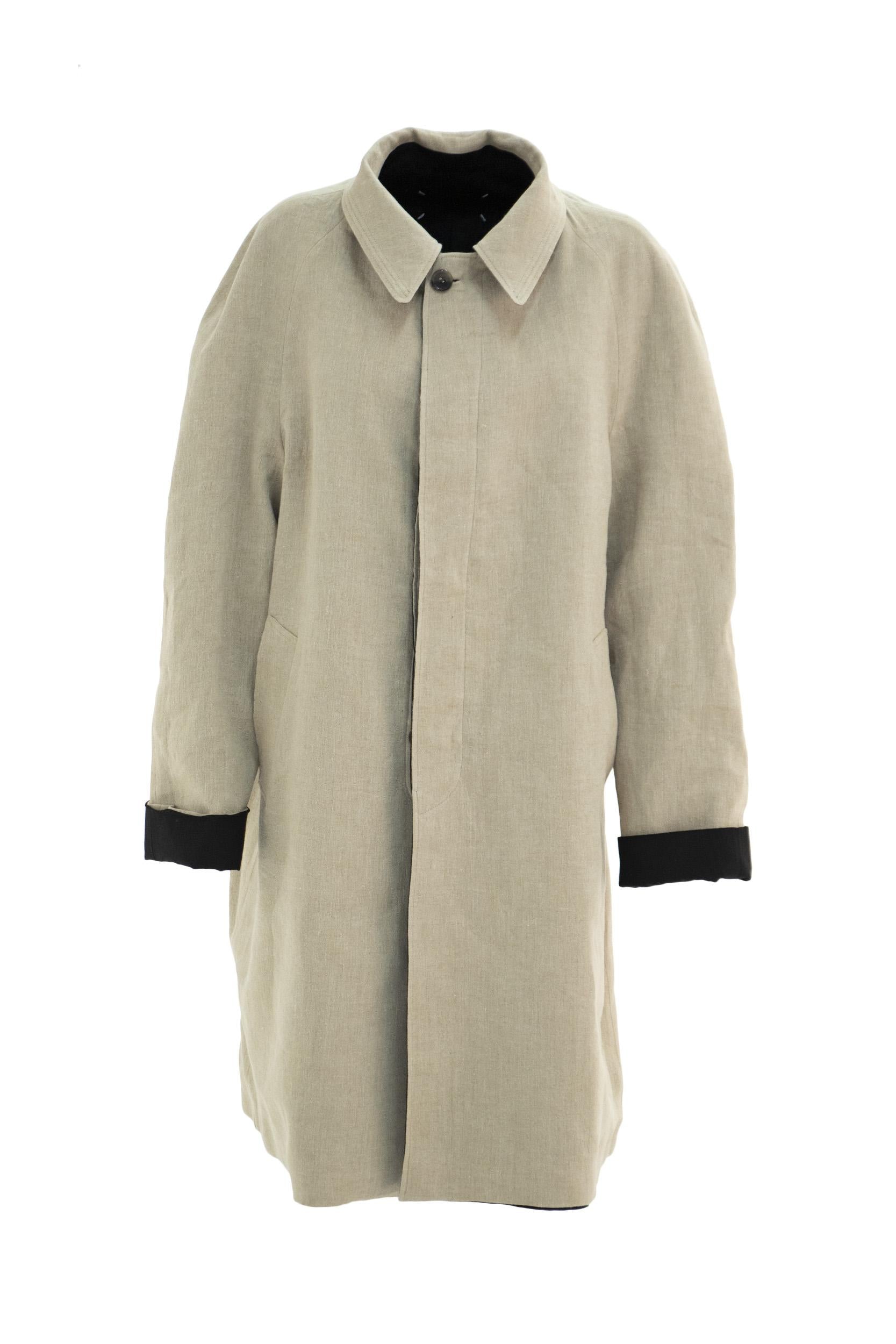 Cappotto <BR/> S51AH0189 S76571 900 MAISON MARGIELA