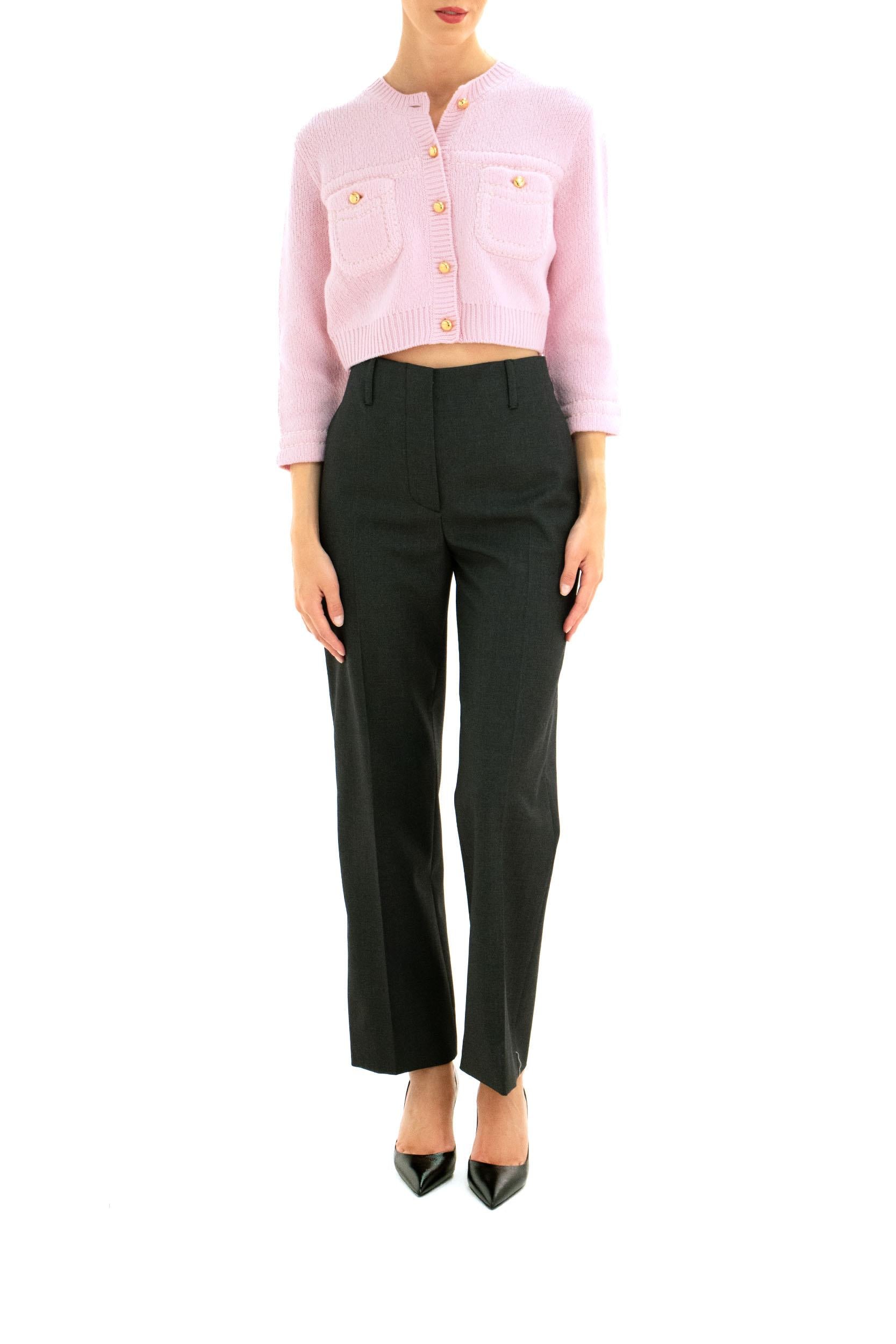Pantalone a Gamba Ampia<BR/> P250I S OOO 15JX F0308 PRADA