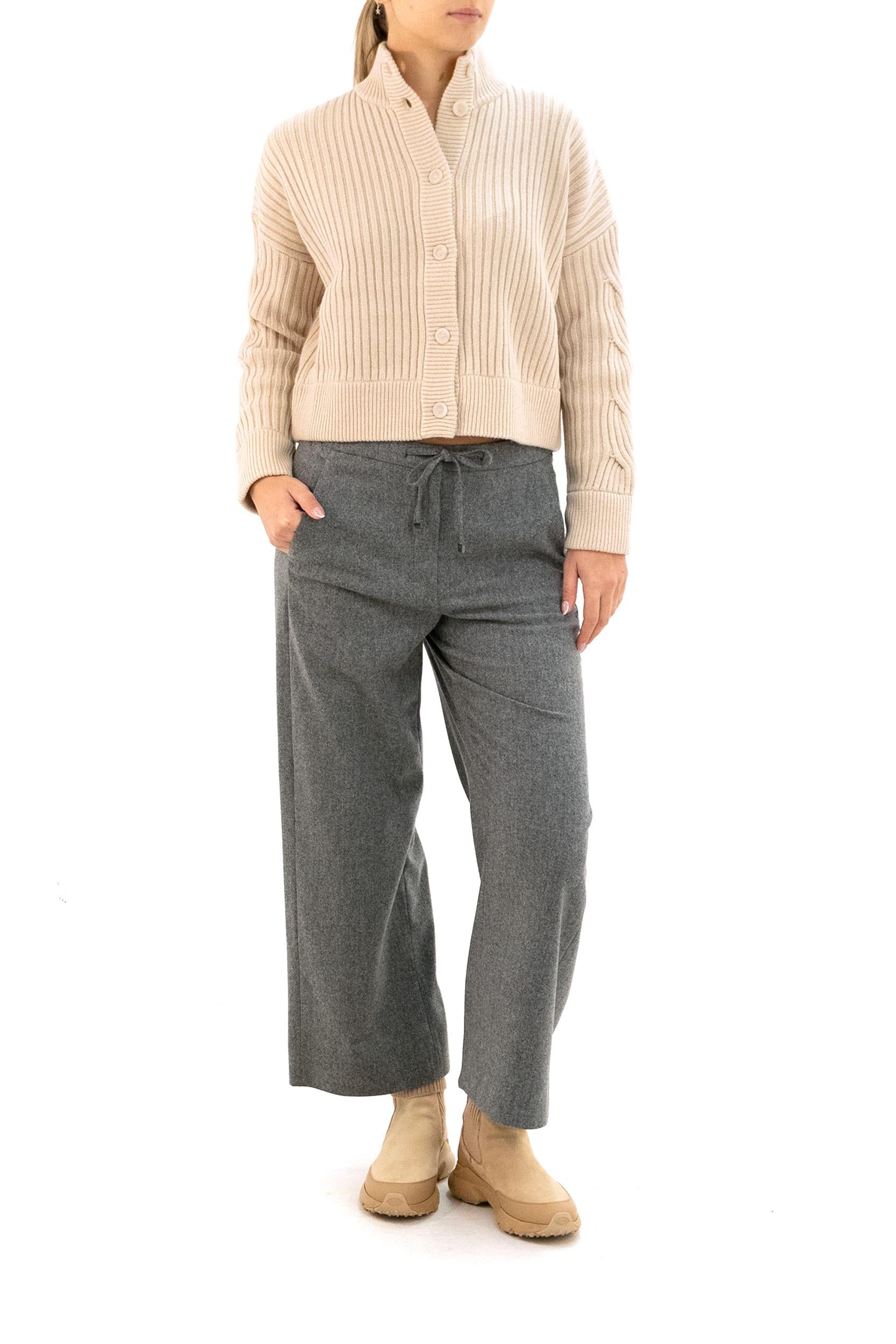 Cardigan Afelio in lana e cashmere color beige<BR/> AFELIO 006 MAX MARA