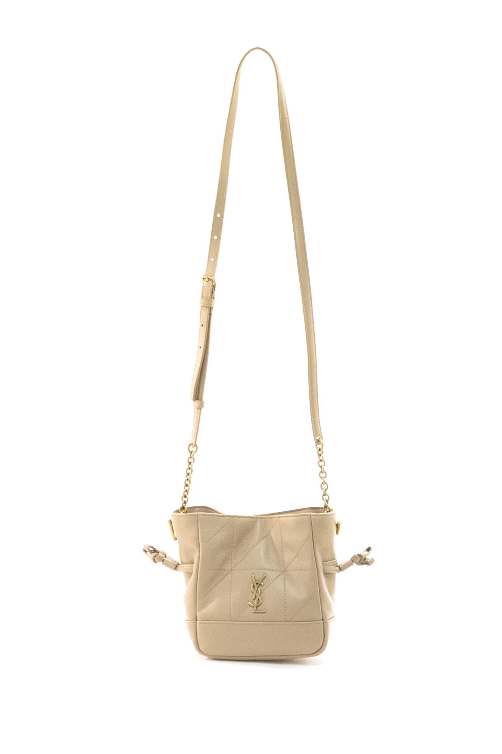 Jamie Shoulder Pouch in Nappa<BR/> 859174 AAB32 9295 SAINT LAURENT