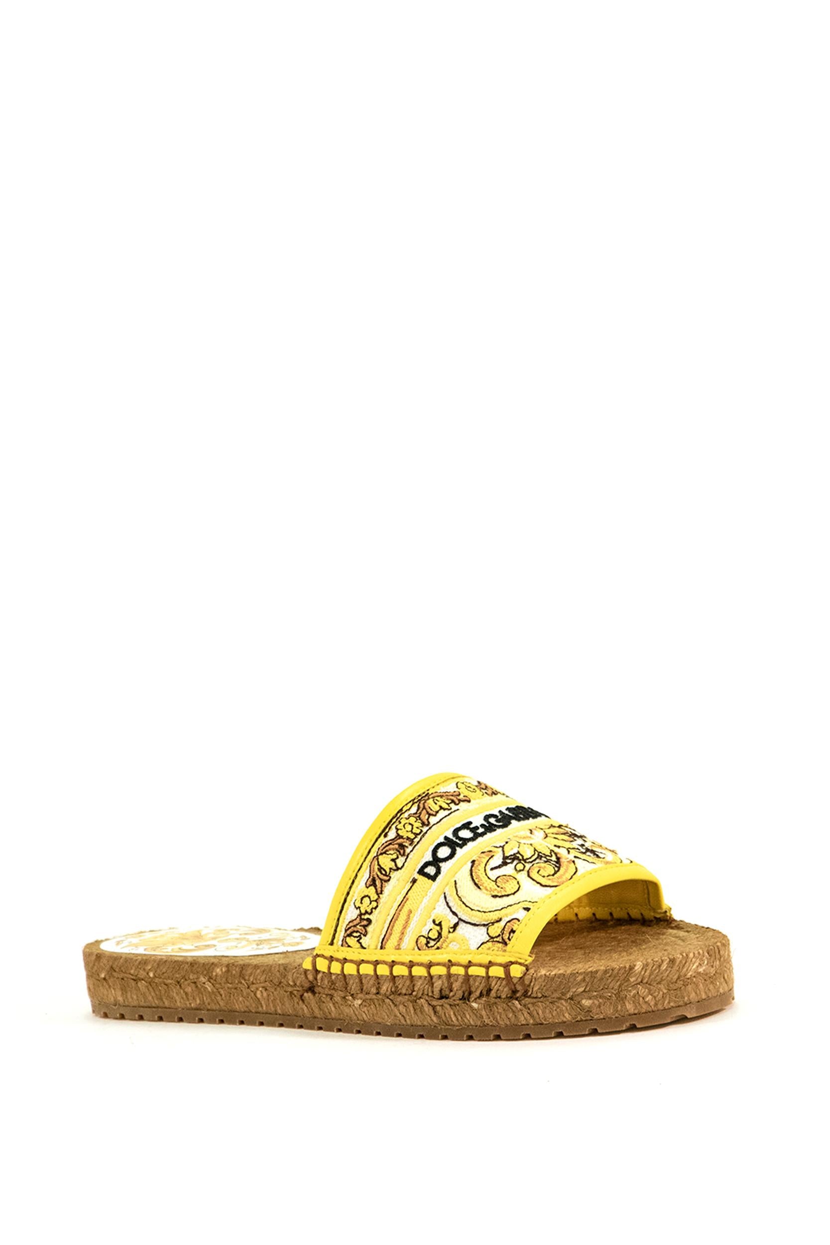 Sandali Slide <BR/> CE0148 AV804 8Q728 DOLCE & GABBANA