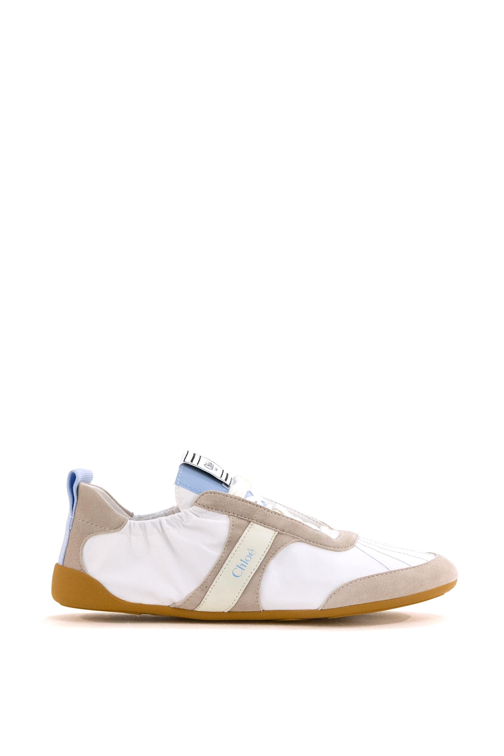 Sneakers Kick in nylon e suede<BR/> 26S15RVL 406 CHLOE'