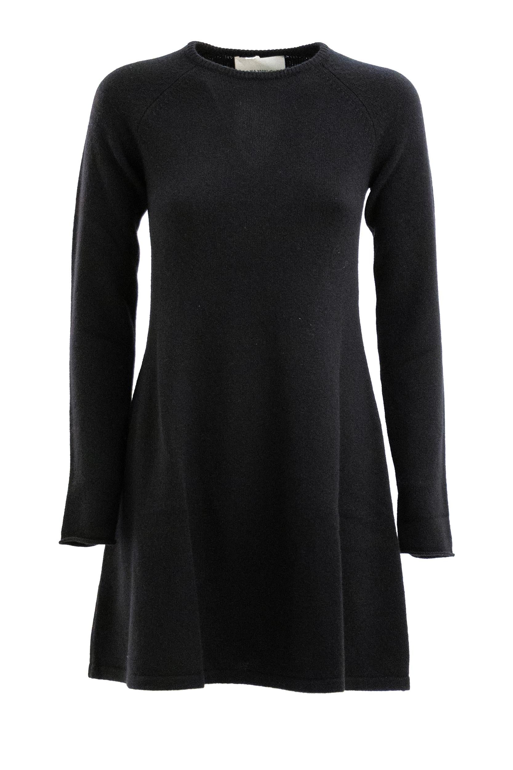 Abito The Didih Cashmere Nero<BR/> 2023263 BLACK LISA YANG