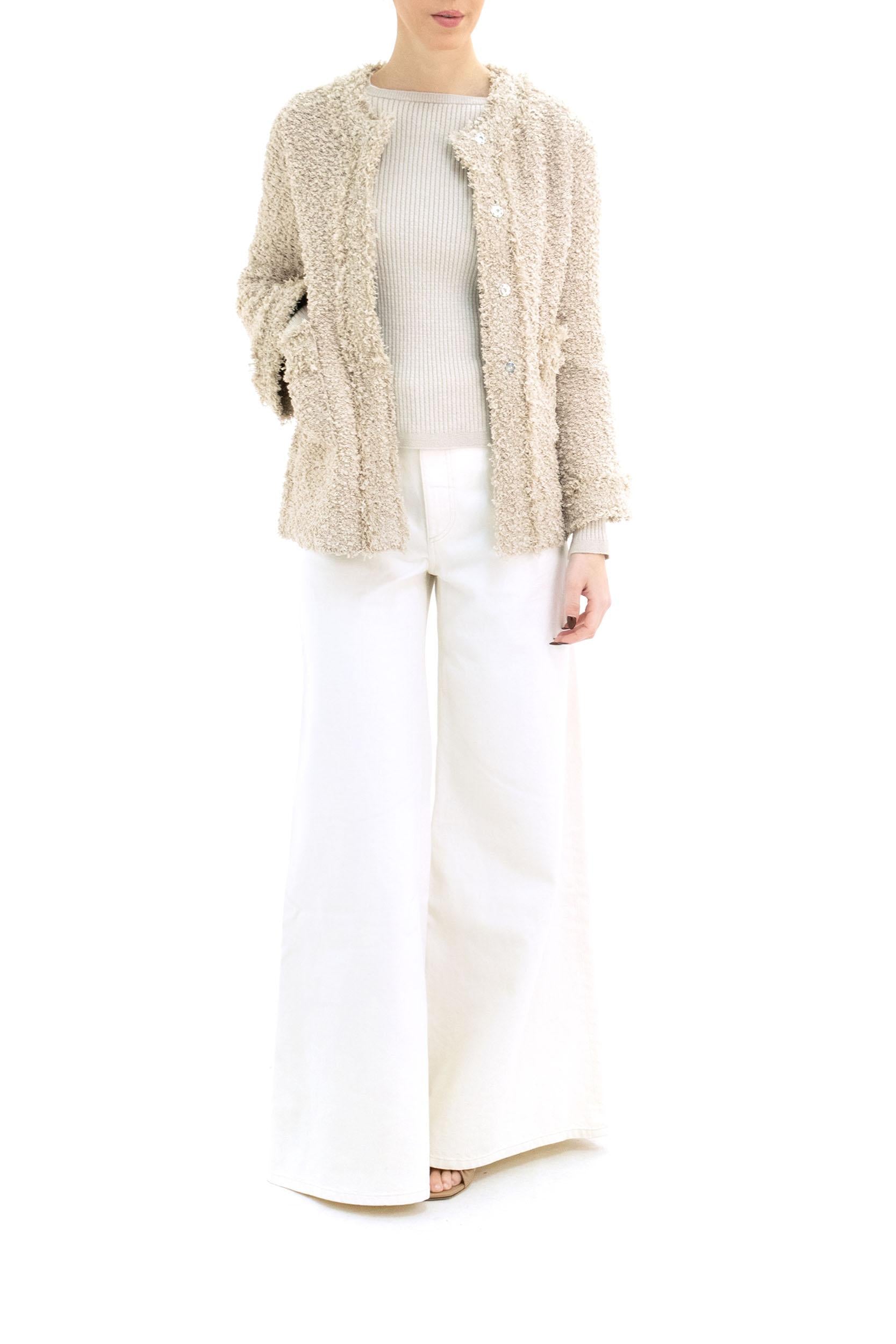 Cardigan<BR/> 7480/00 CAMMELLO CHARLOTT