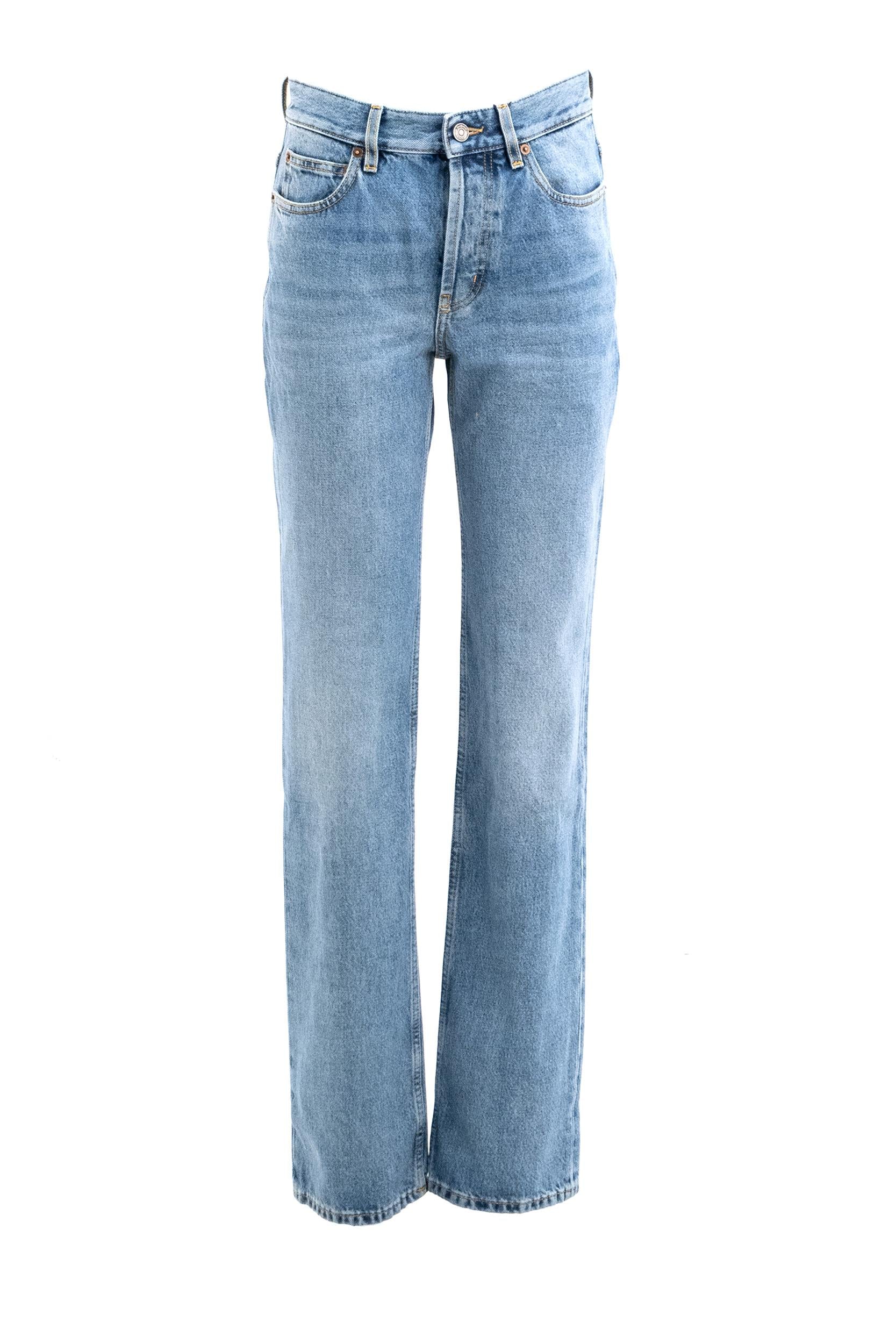 Jeans in denim blu<BR/> 782393 Y11CH 4931 SAINT LAURENT