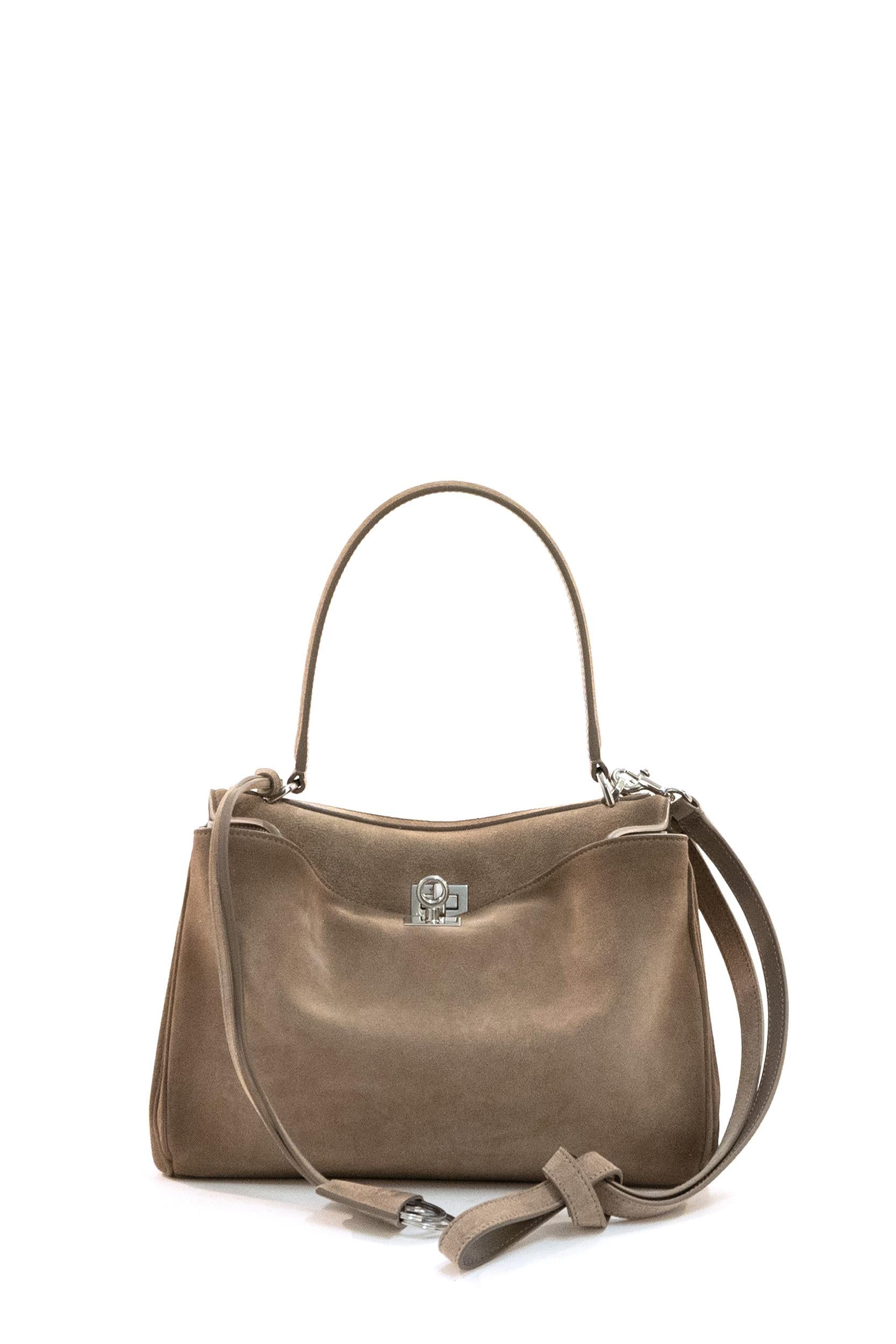 Borsa Rodeo Piccola in Suede<BR/> 789779 2AB4G 2914 BALENCIAGA