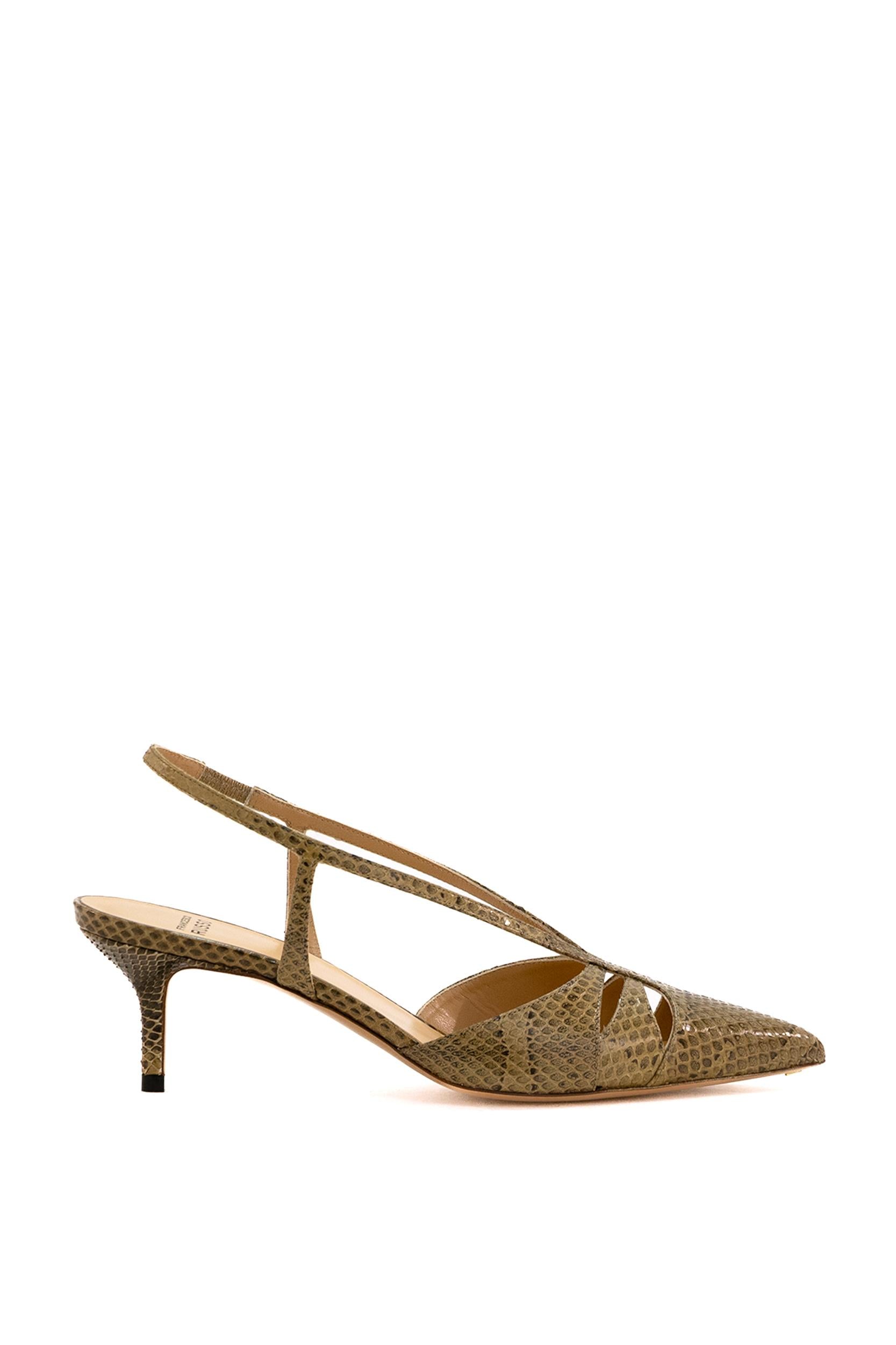 Slingback Cut-out<BR/> RIP922 N232 341 FRANCESCO RUSSO