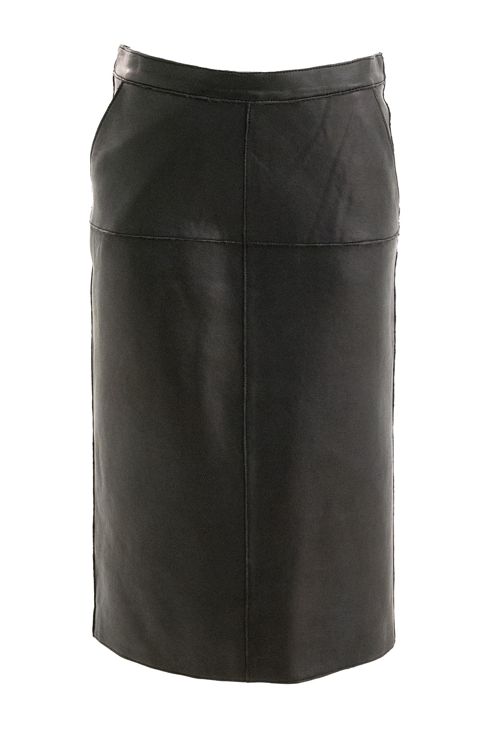 Gonna in Pelle<BR/> MACIOCK25W-D620647S 013 P.A.R.O.S.H.